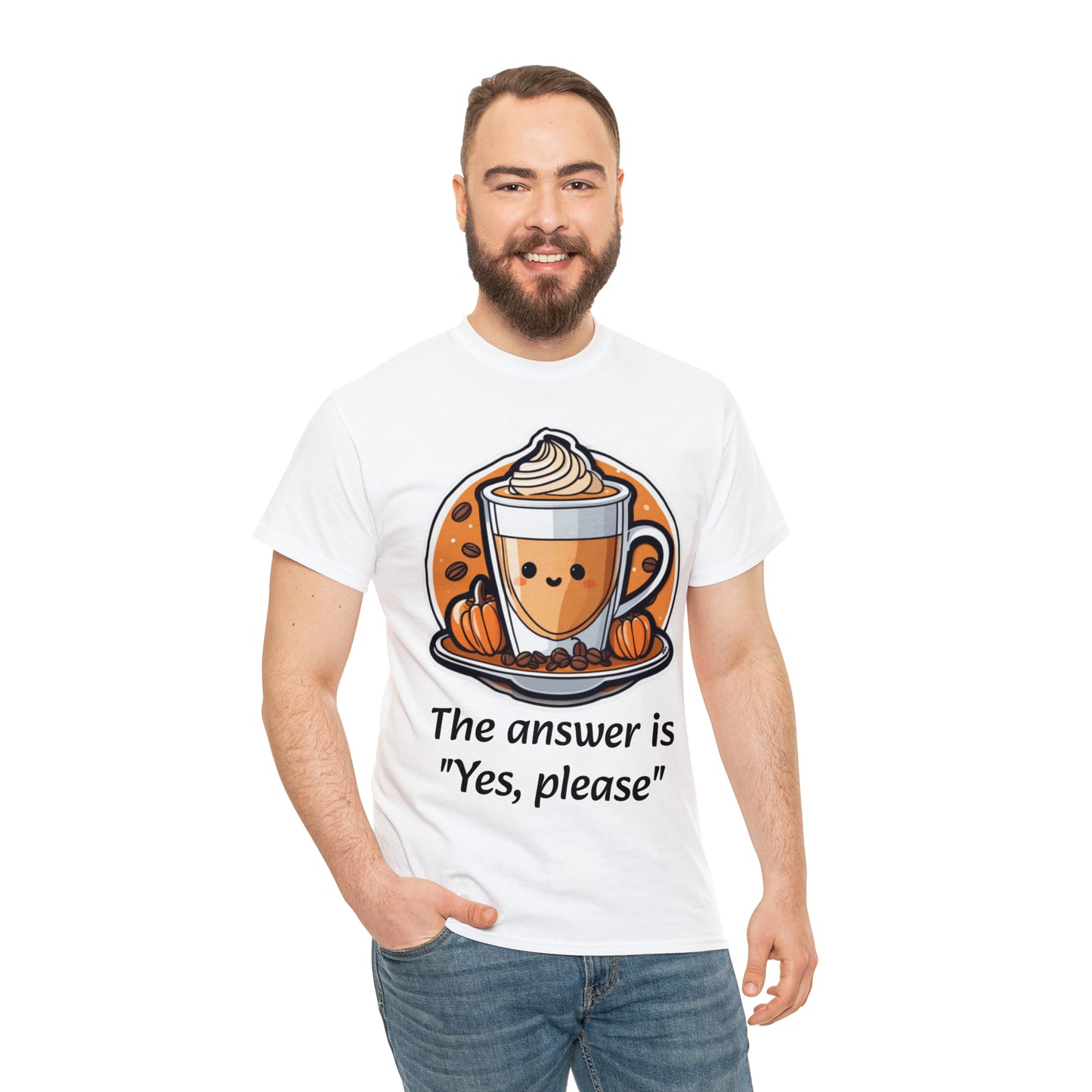 Unisex Heavy Cotton Tee PSL "Yes, please"