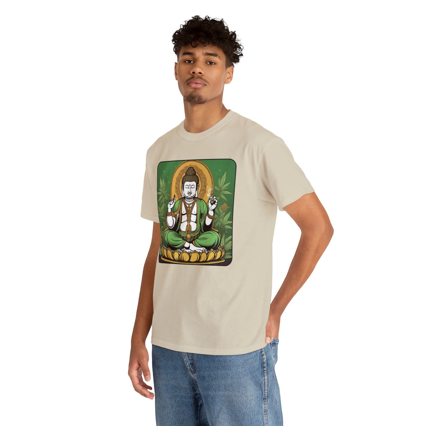 Budda Graphic Tshirt Cannabis Enthusiast Tee