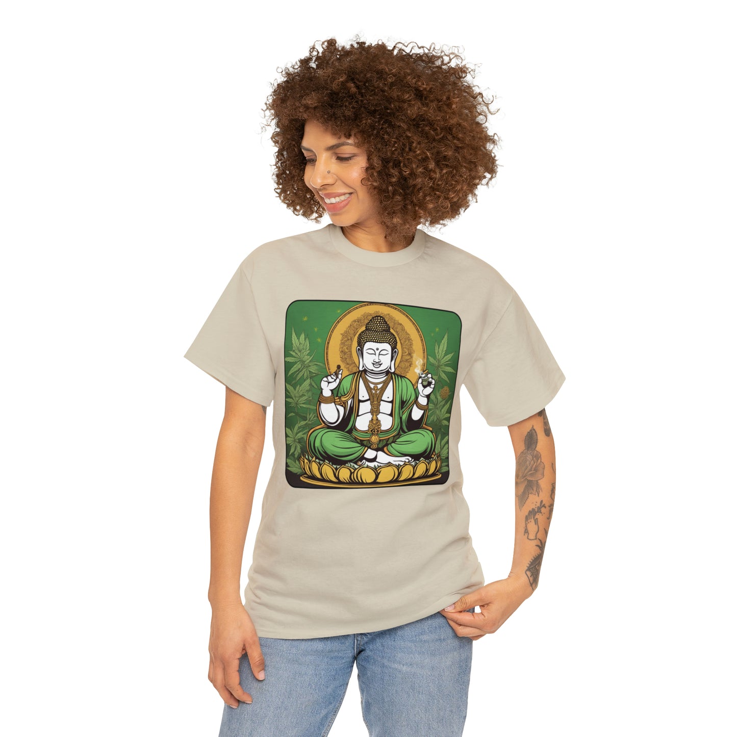 Budda Graphic Tshirt Cannabis Enthusiast Tee