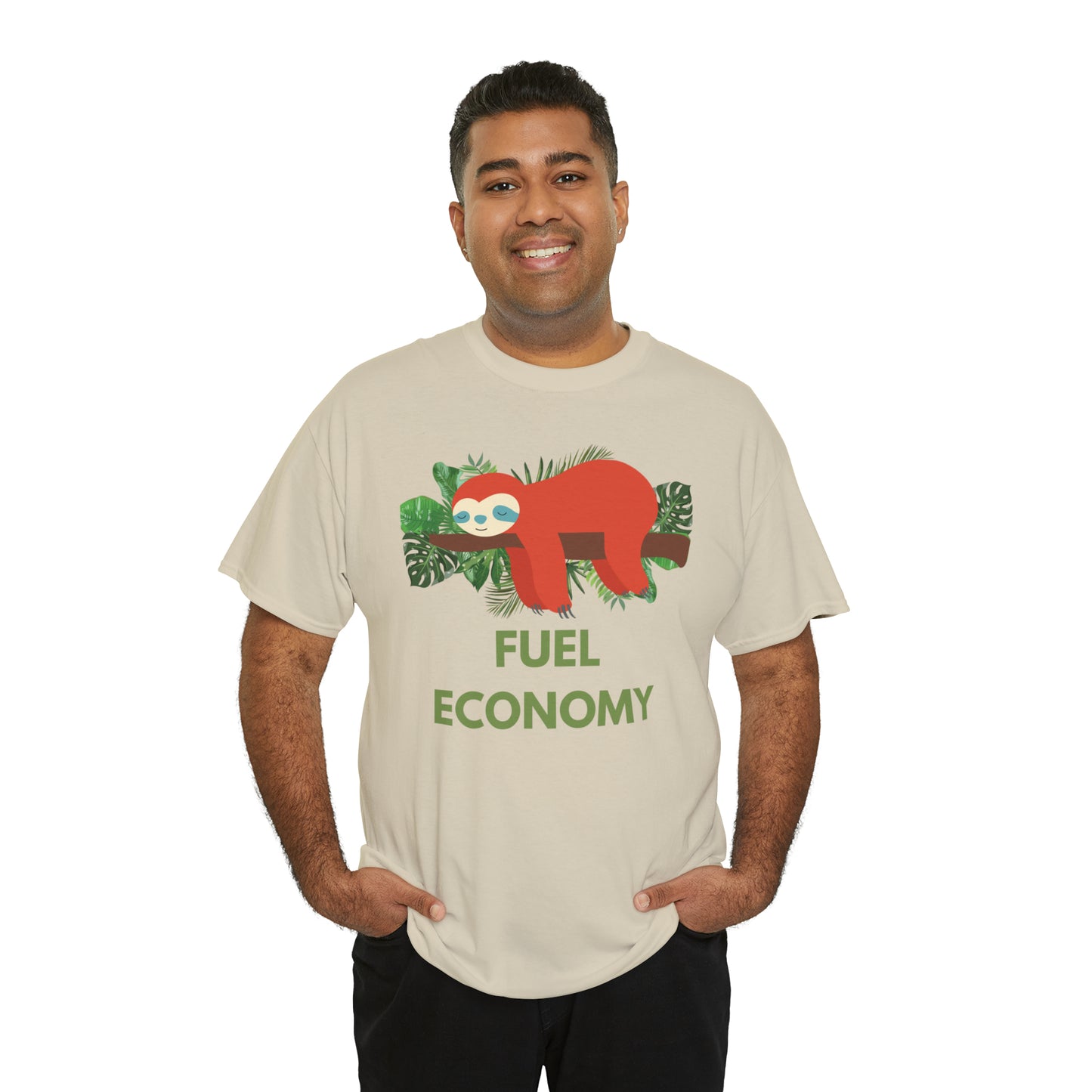 Fuel Economy Graphic Tshirt Unisex Heavy Cotton Tee