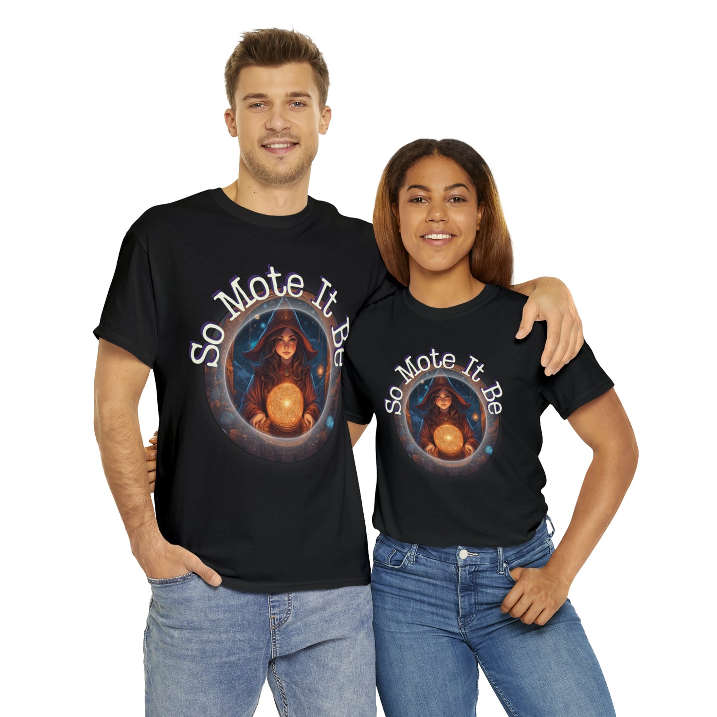 Unisex Heavy Cotton Tee So Mote It Be