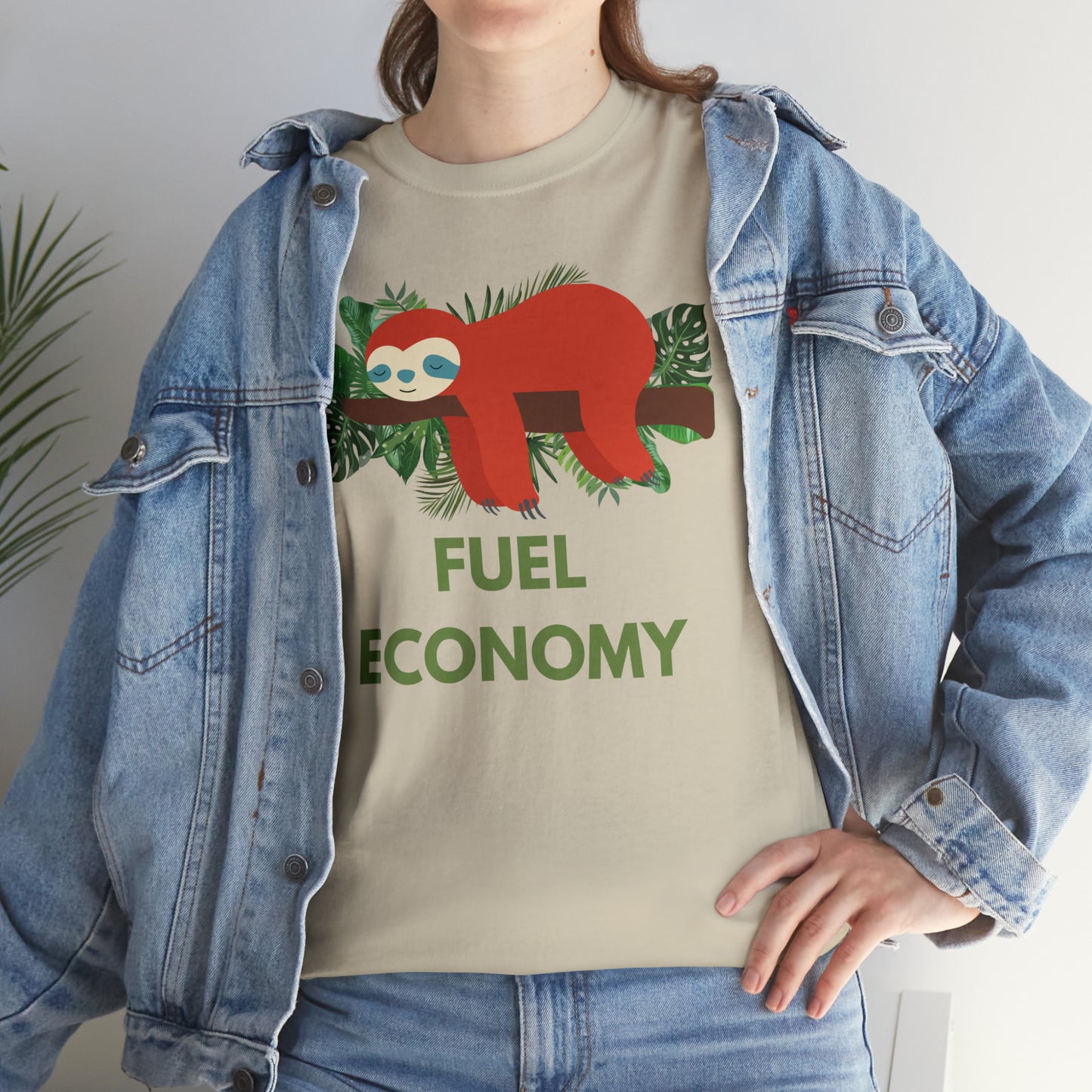 Fuel Economy Graphic Tshirt Unisex Heavy Cotton Tee