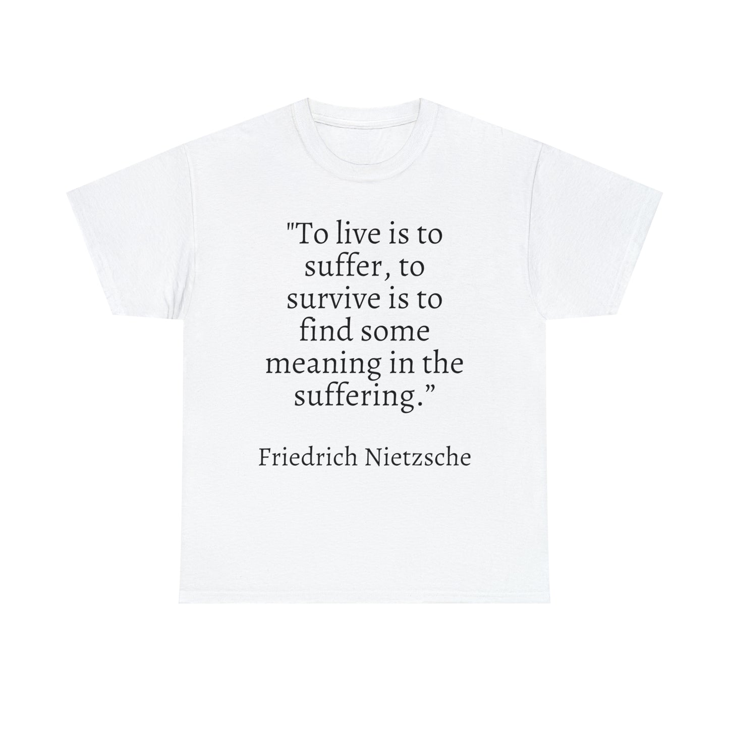 Unisex Heavy Cotton Tee Quotes Series No.1