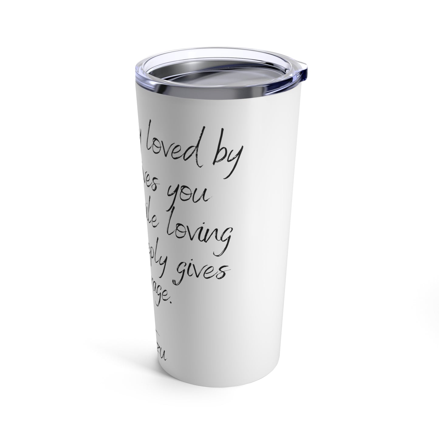 Tumbler 20oz Quote Series Lao Tzu