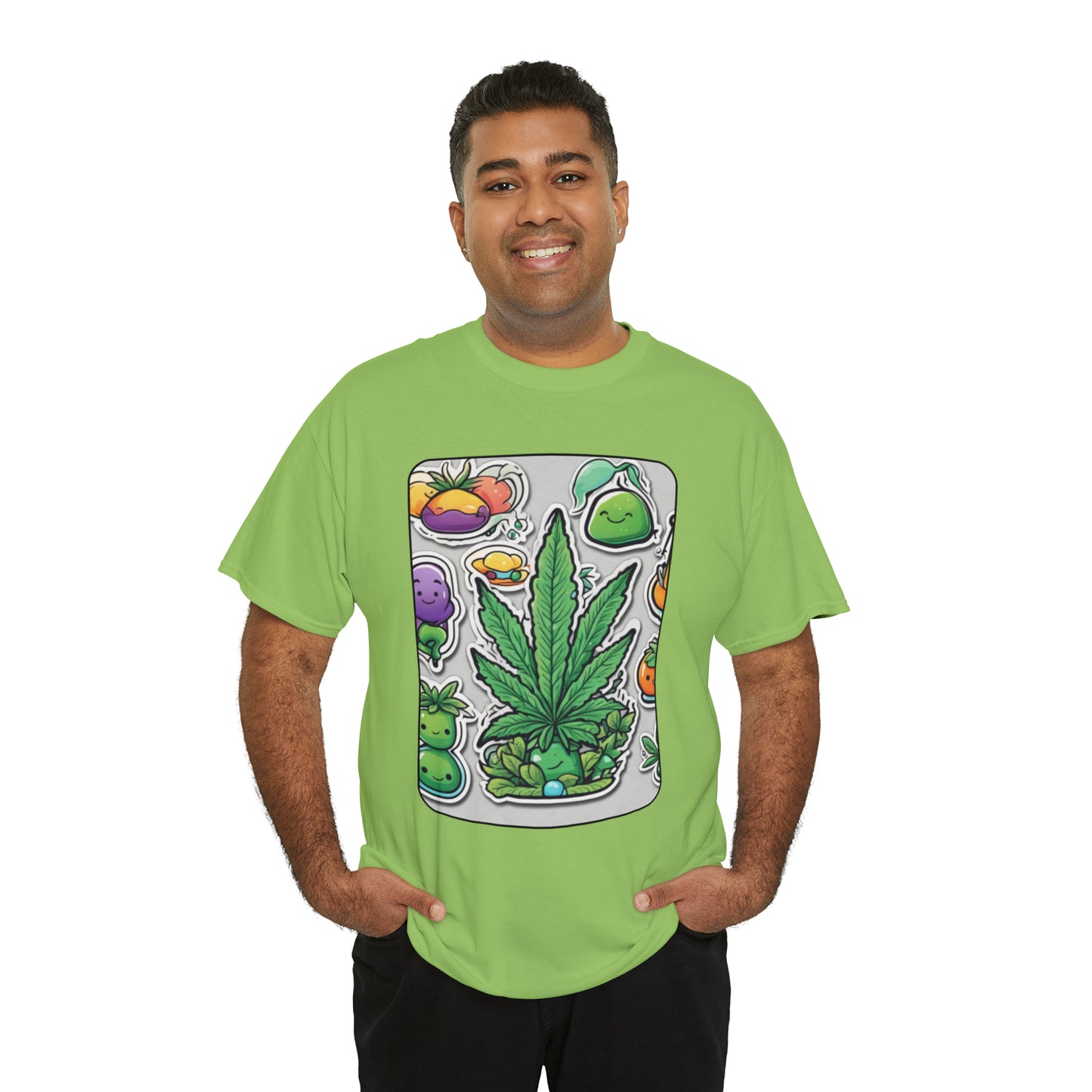 Unisex Heavy Cotton Tee Cannabis Enthusiast No. 9