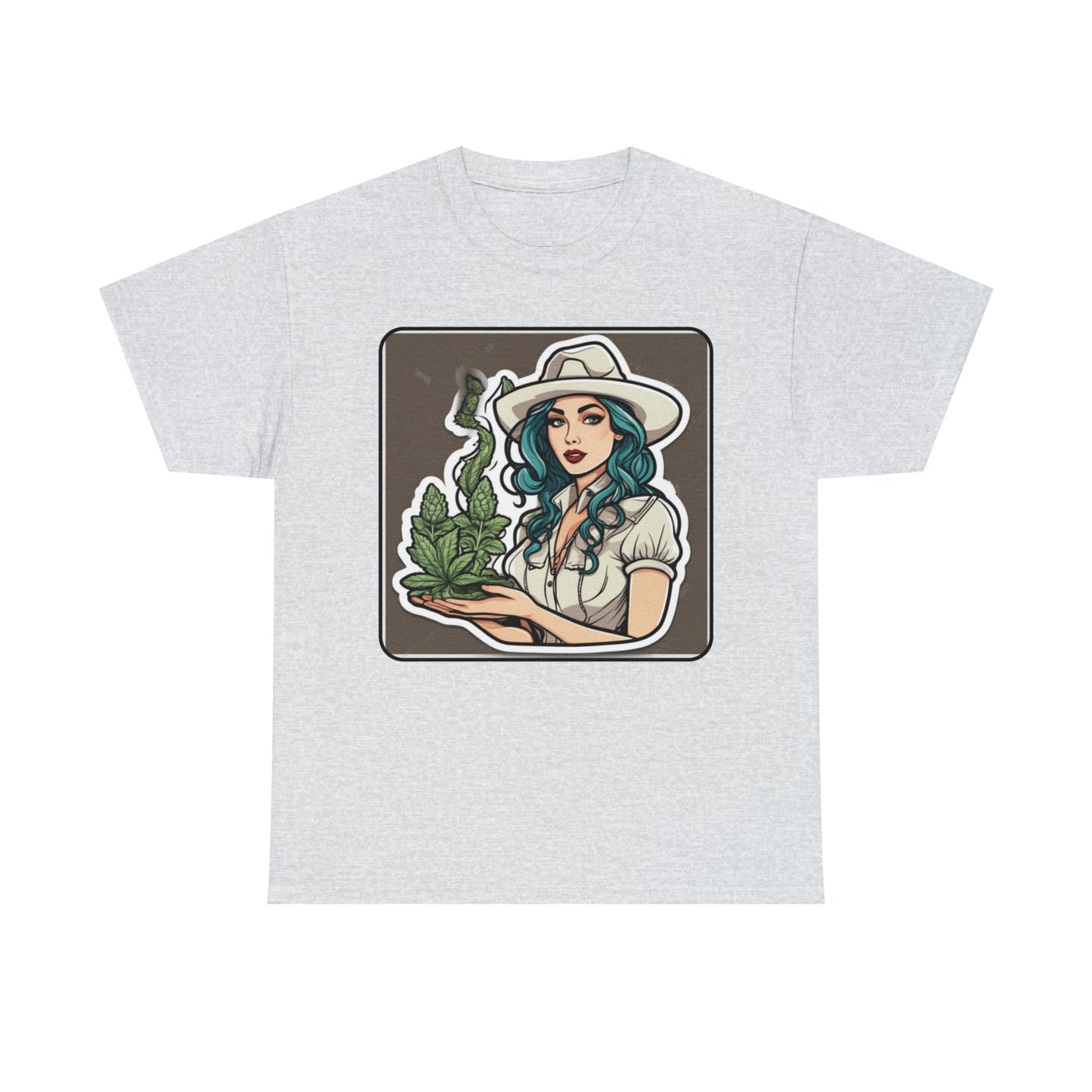 Unisex Heavy Cotton Tee Cannabis Enthusiast Series No.1