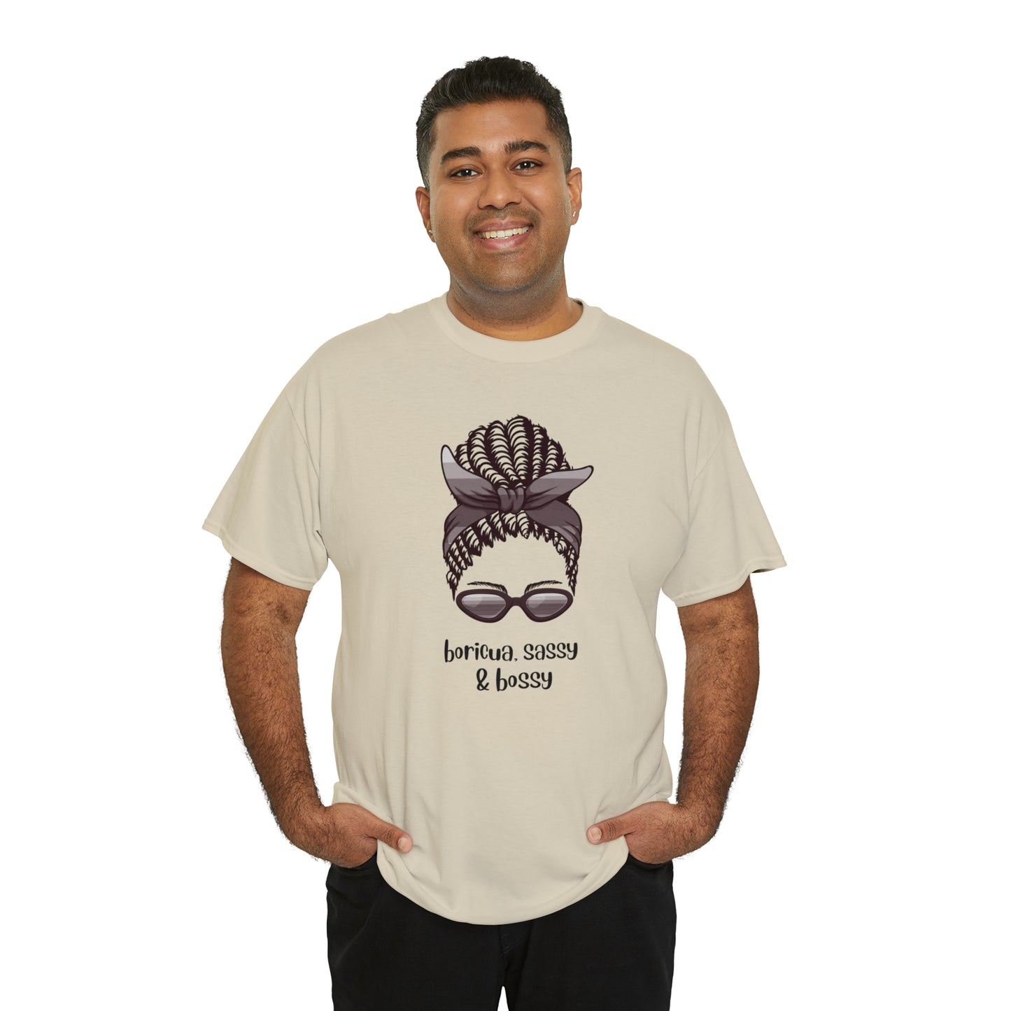 Boricua, Sassy & Bossy Tshirt Graphic Tee