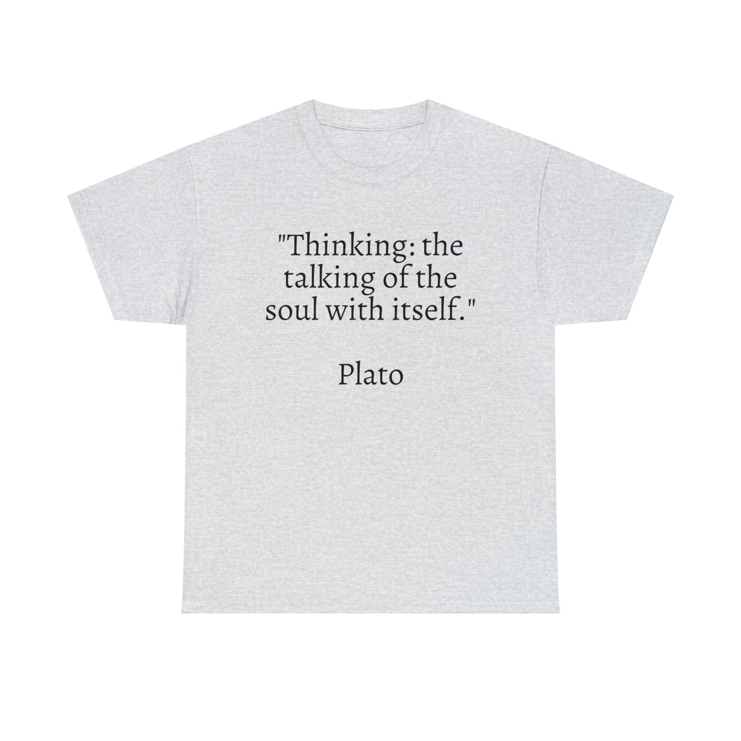 Unisex Heavy Cotton Tee Quotes Plato