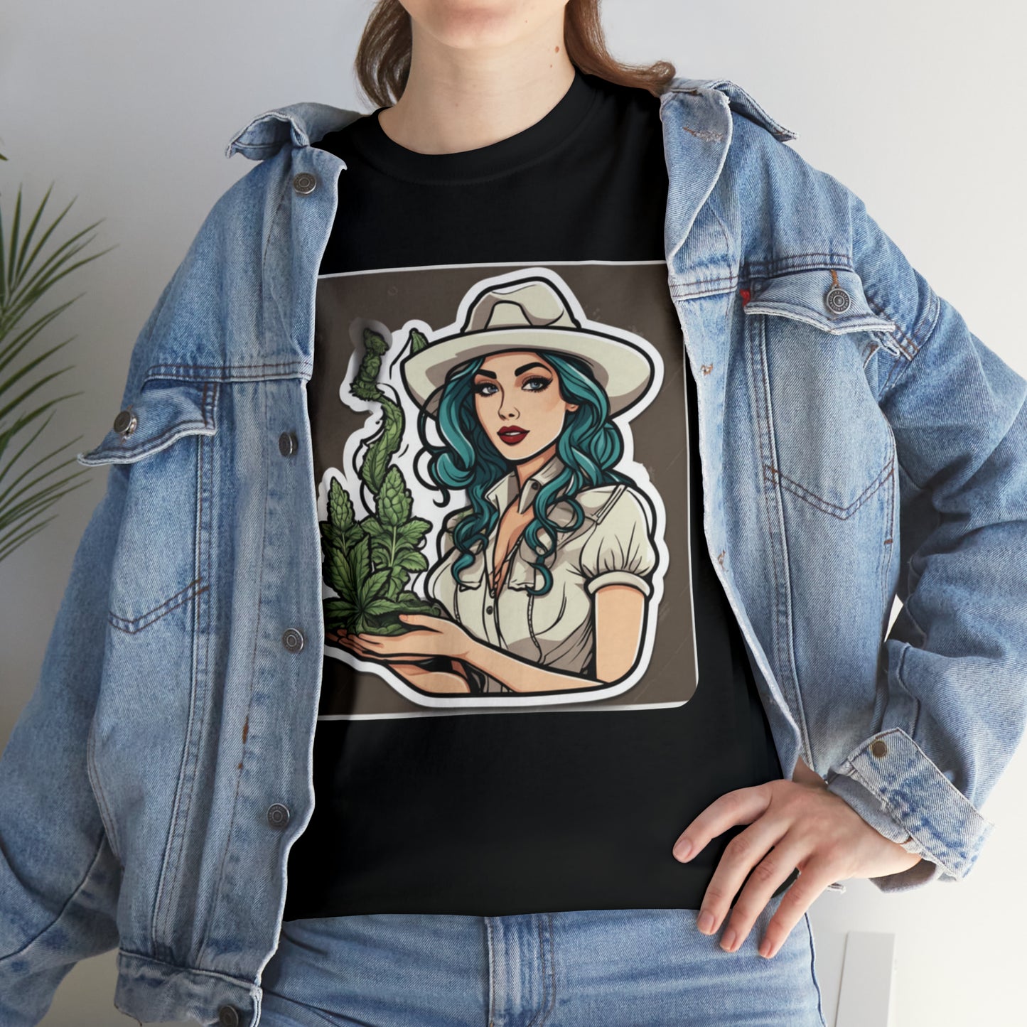 Unisex Heavy Cotton Tee Cannabis Enthusiast Series No.1