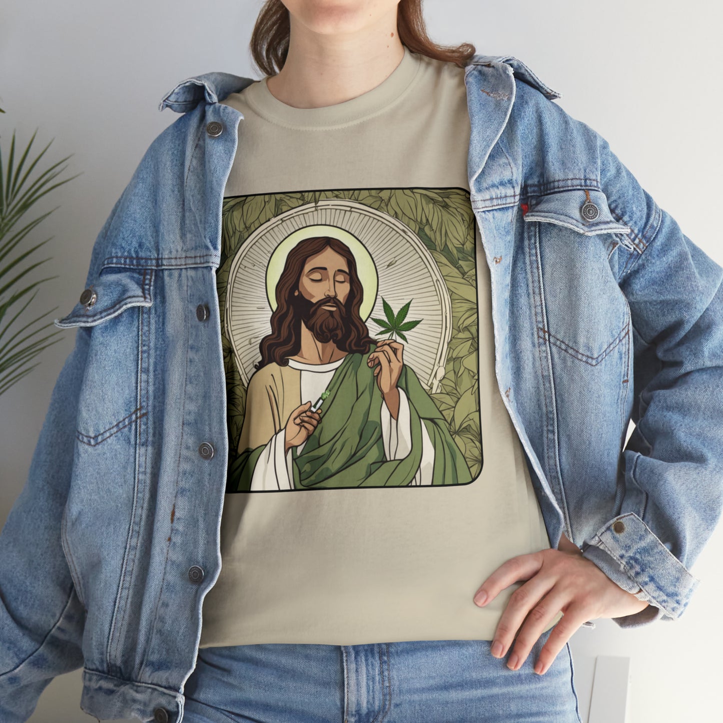 Unisex Heavy Cotton Tee Cannabis Enthusiast No.4