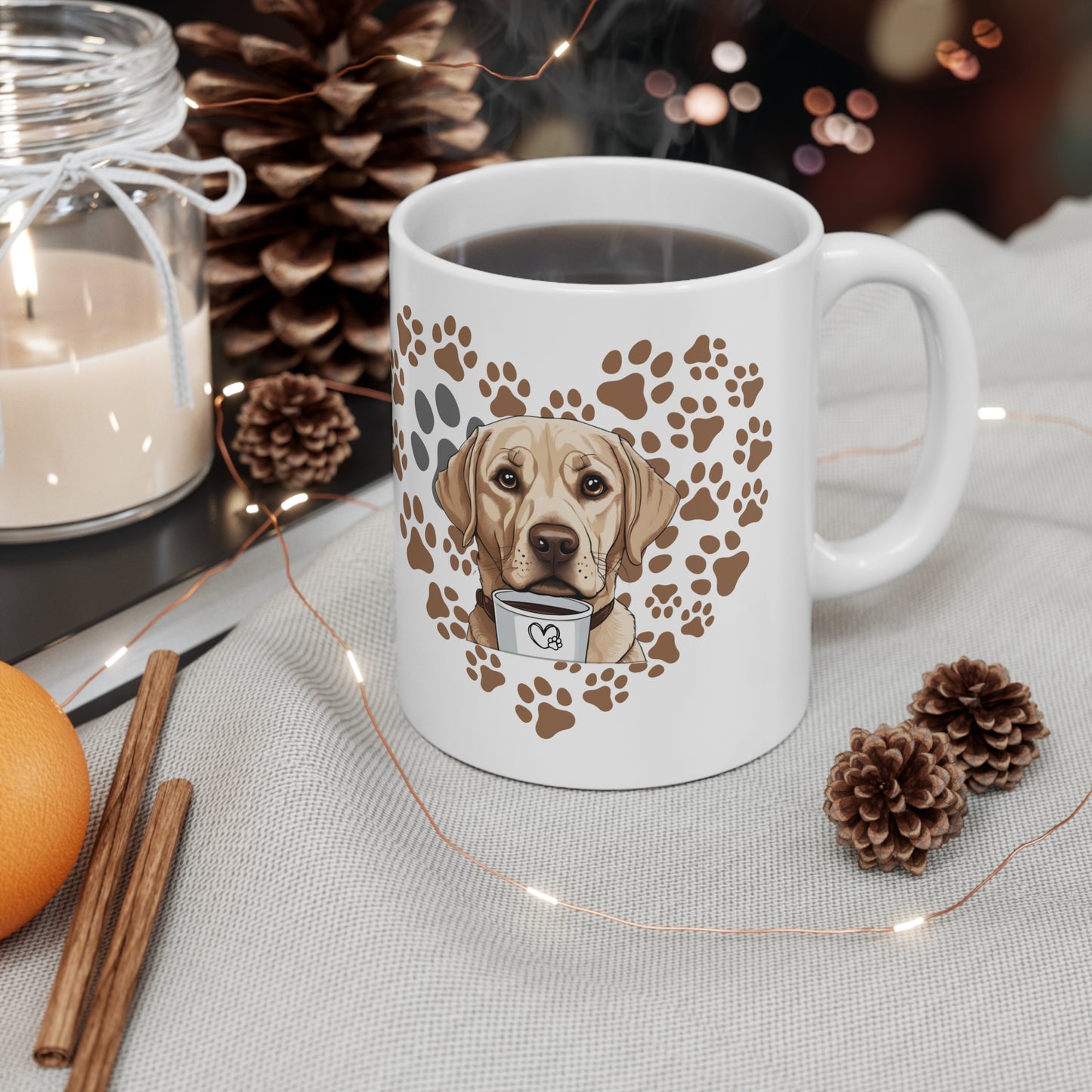 Golden Retriever Ceramic Mug 11oz