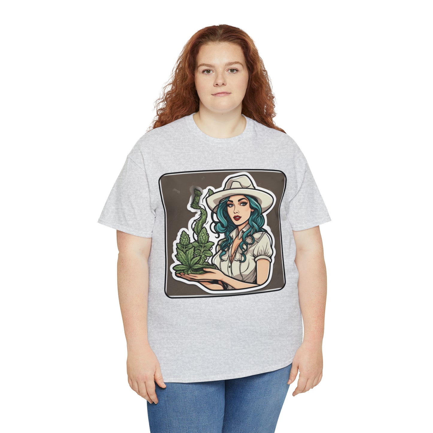 Unisex Heavy Cotton Tee Cannabis Enthusiast Series No.1