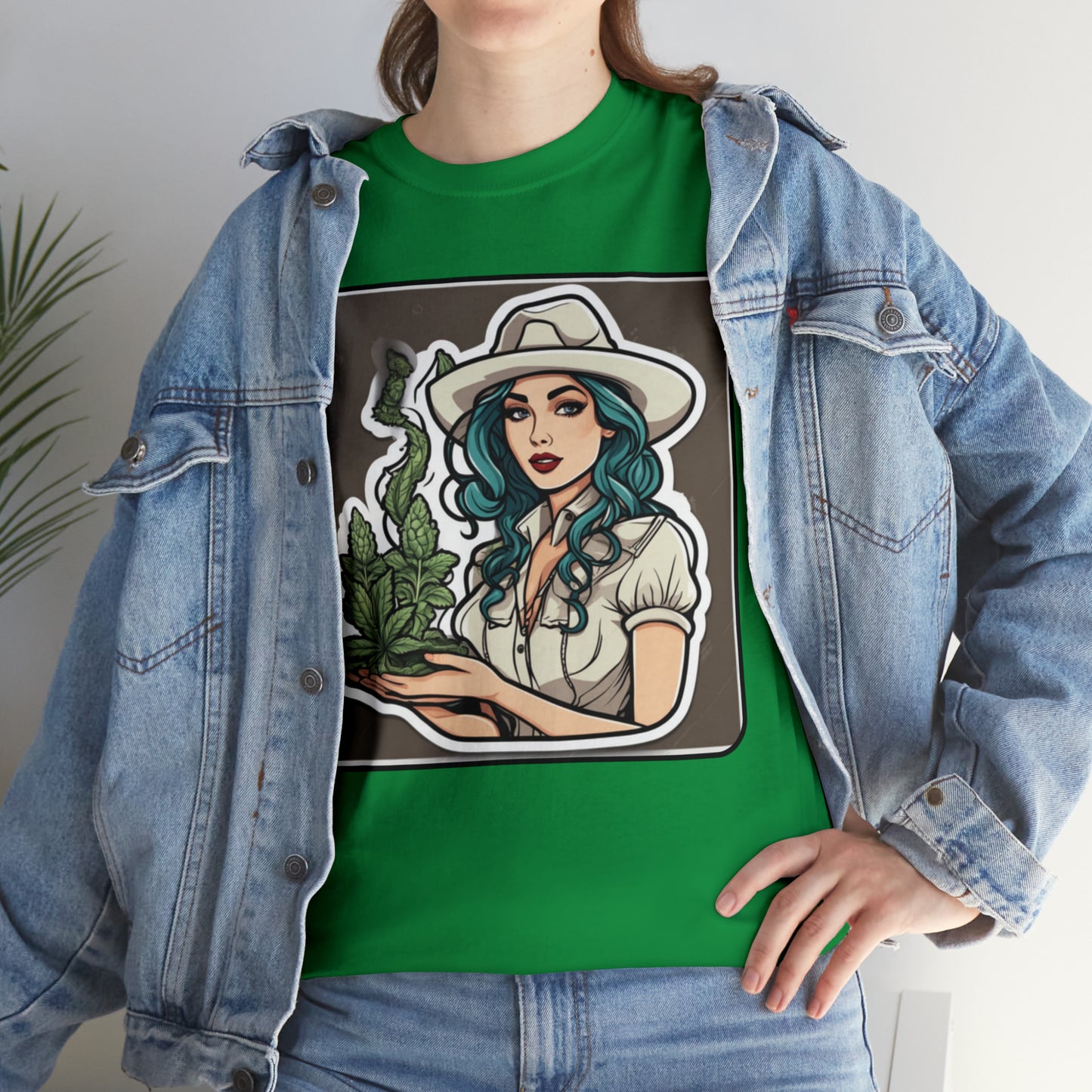 Unisex Heavy Cotton Tee Cannabis Enthusiast Series No.1