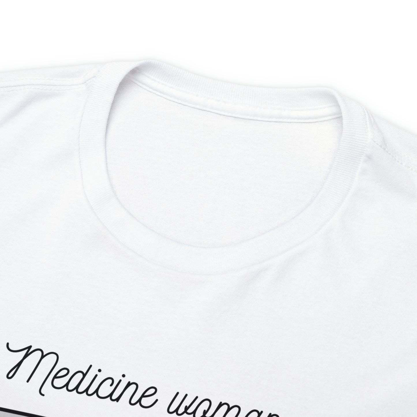 Unisex Heavy Cotton Tee Cannabis Enthusiast Medicine Woman Series No. 9