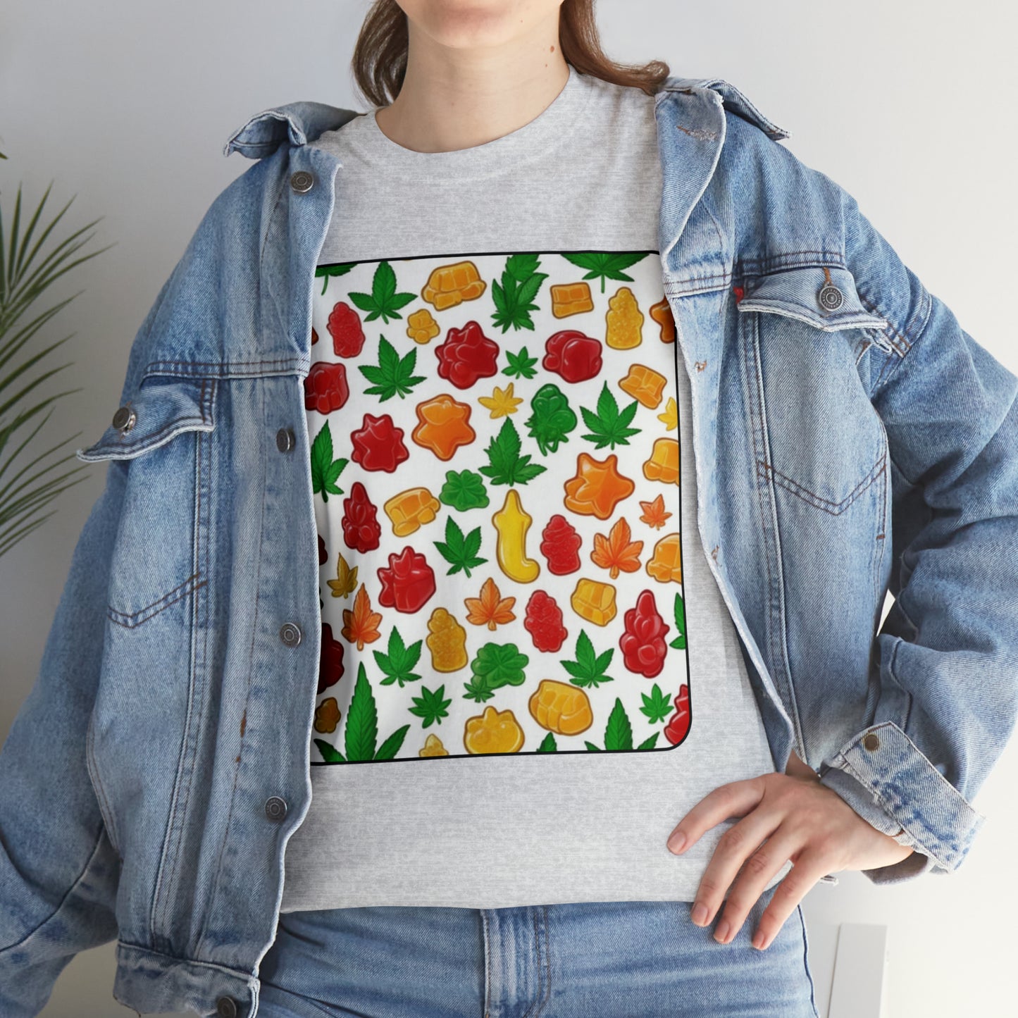 Unisex Heavy Cotton Tee Cannabis Enthusiast No. 8