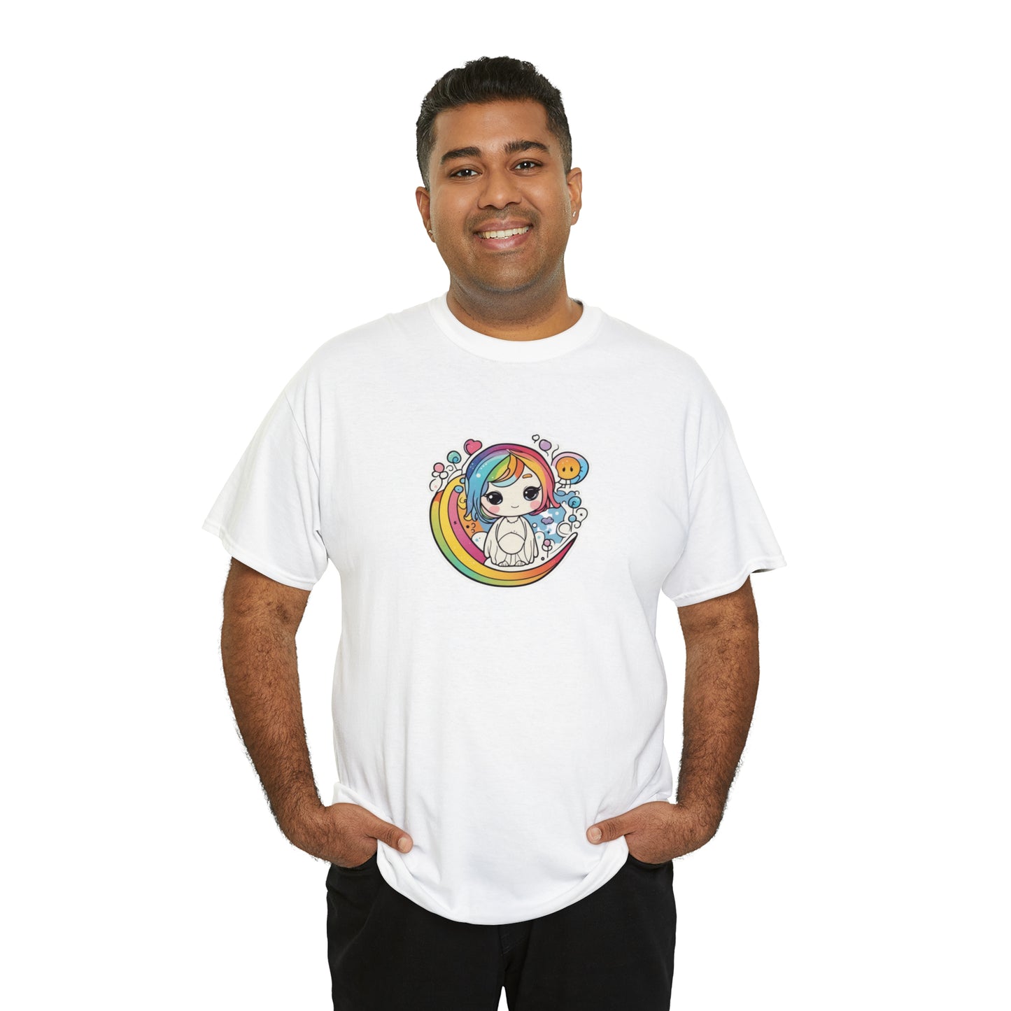 Unisex Heavy Cotton Tee rainbow