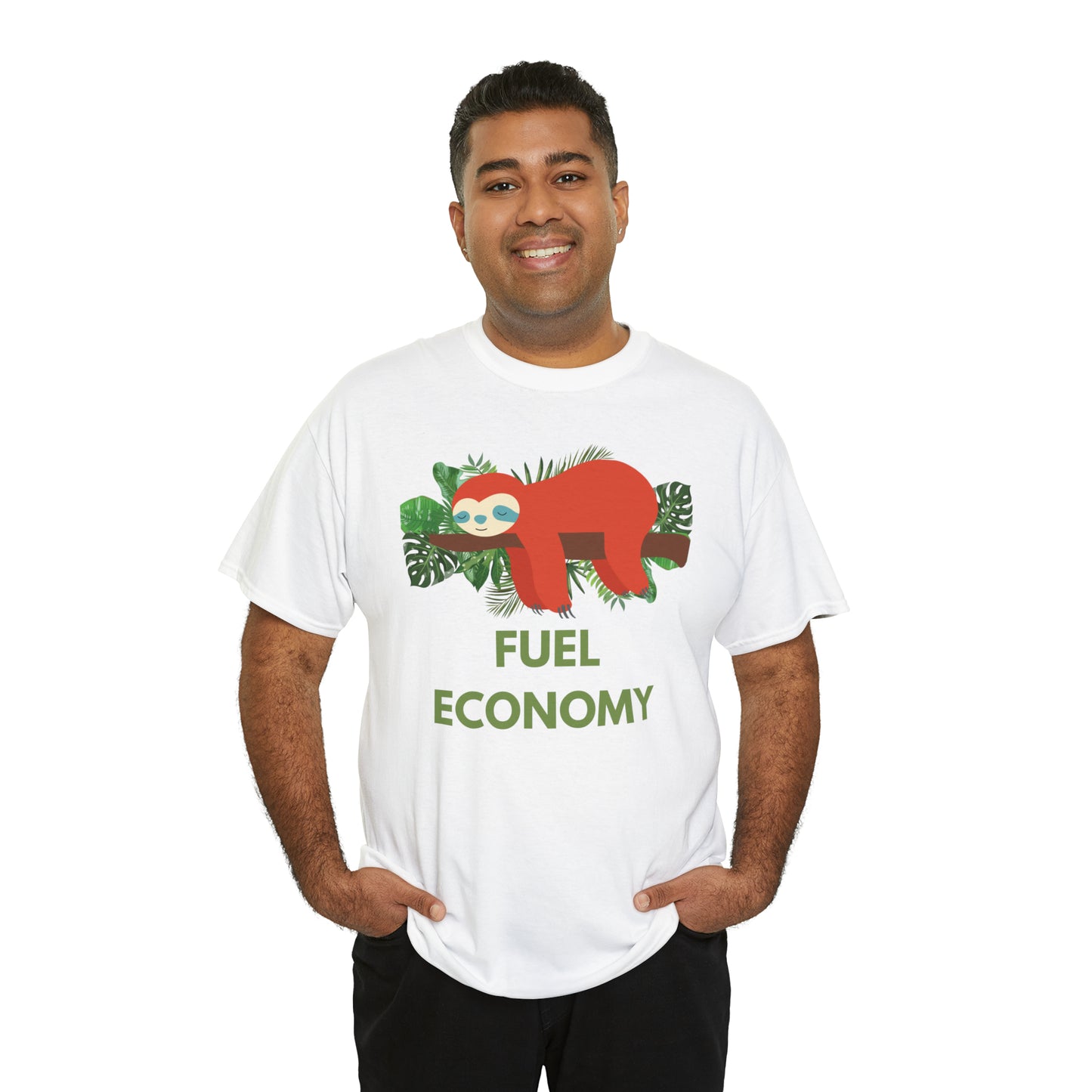 Fuel Economy Graphic Tshirt Unisex Heavy Cotton Tee