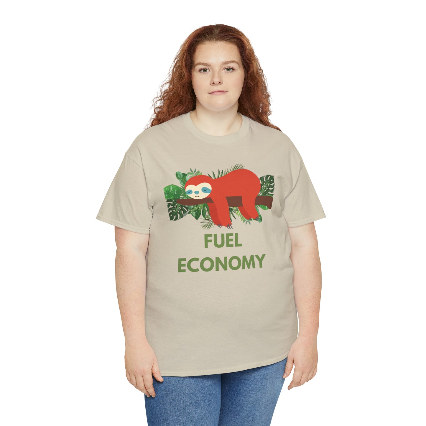 Fuel Economy Graphic Tshirt Unisex Heavy Cotton Tee