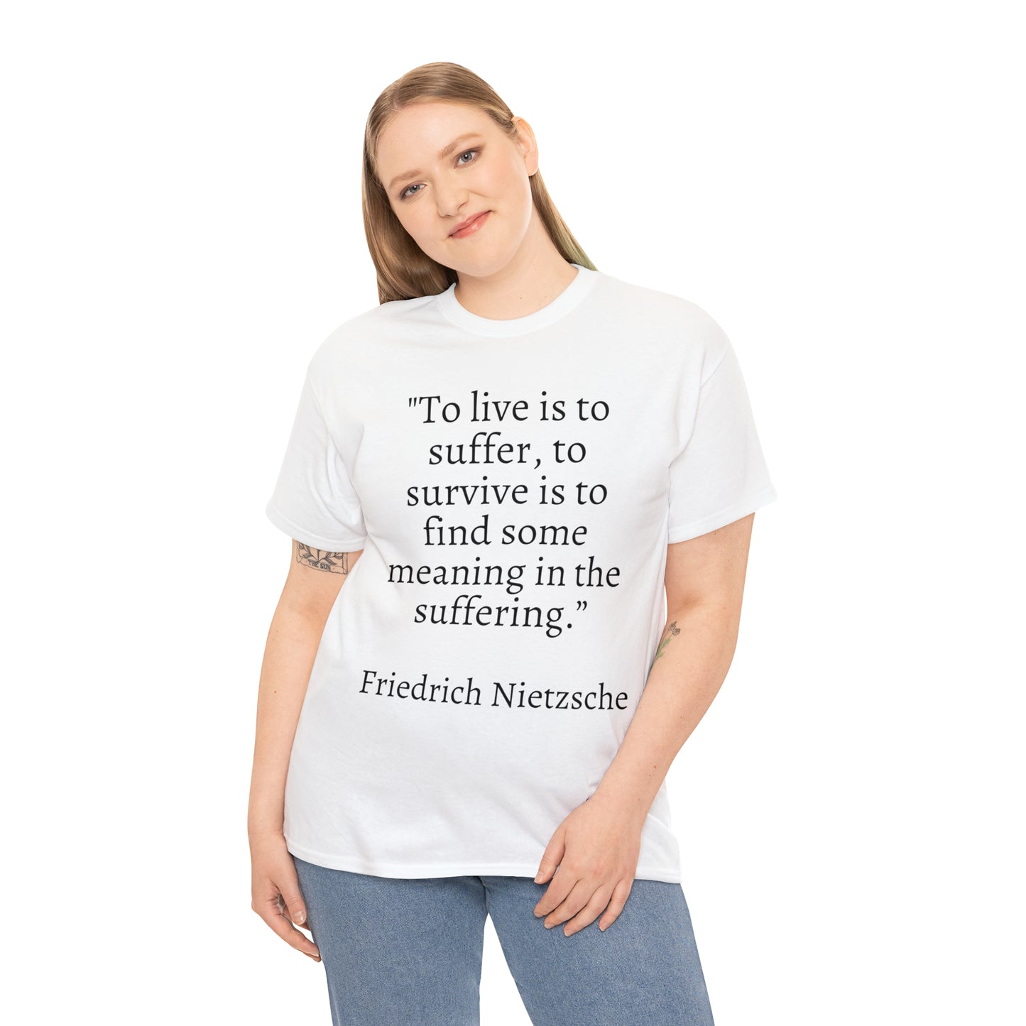 Unisex Heavy Cotton Tee Quotes Series No.1