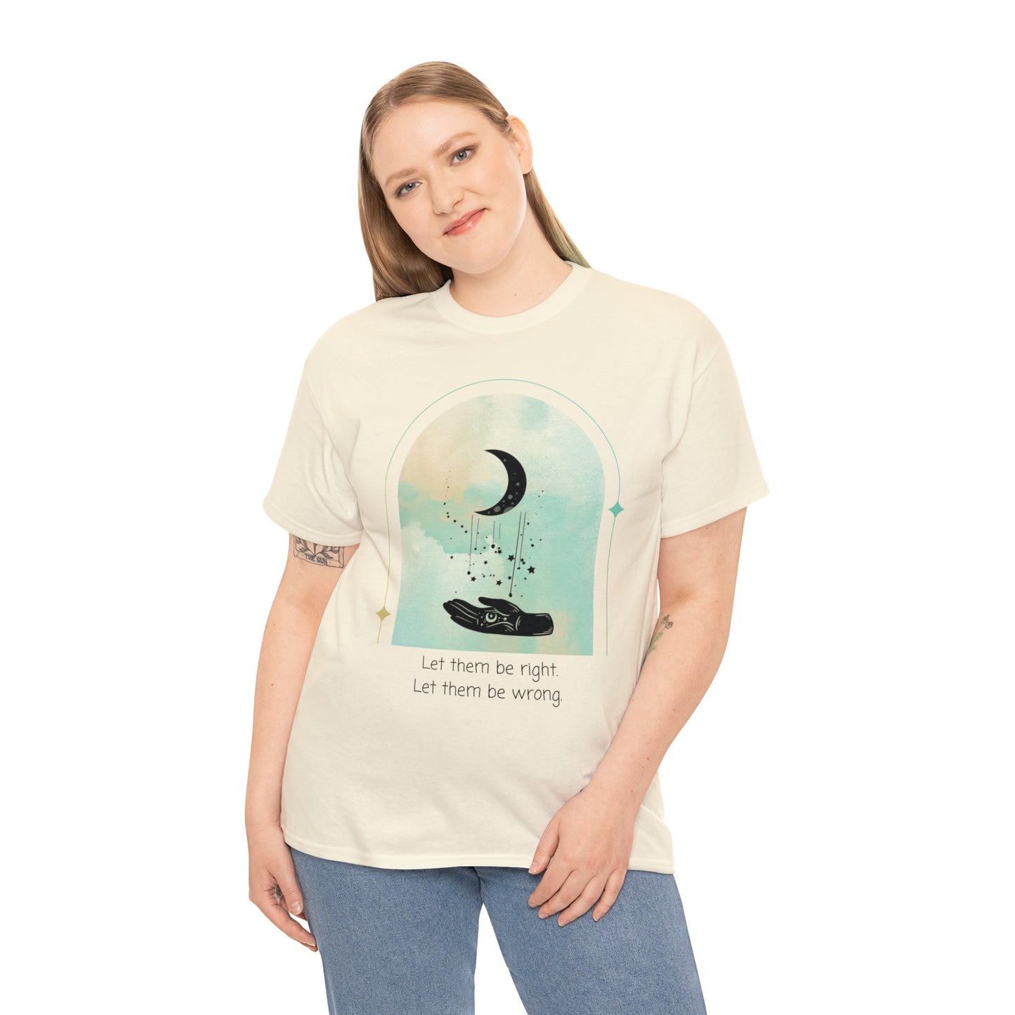 Let Them Graphic Tshirt Unisex Heavy Cotton Tee