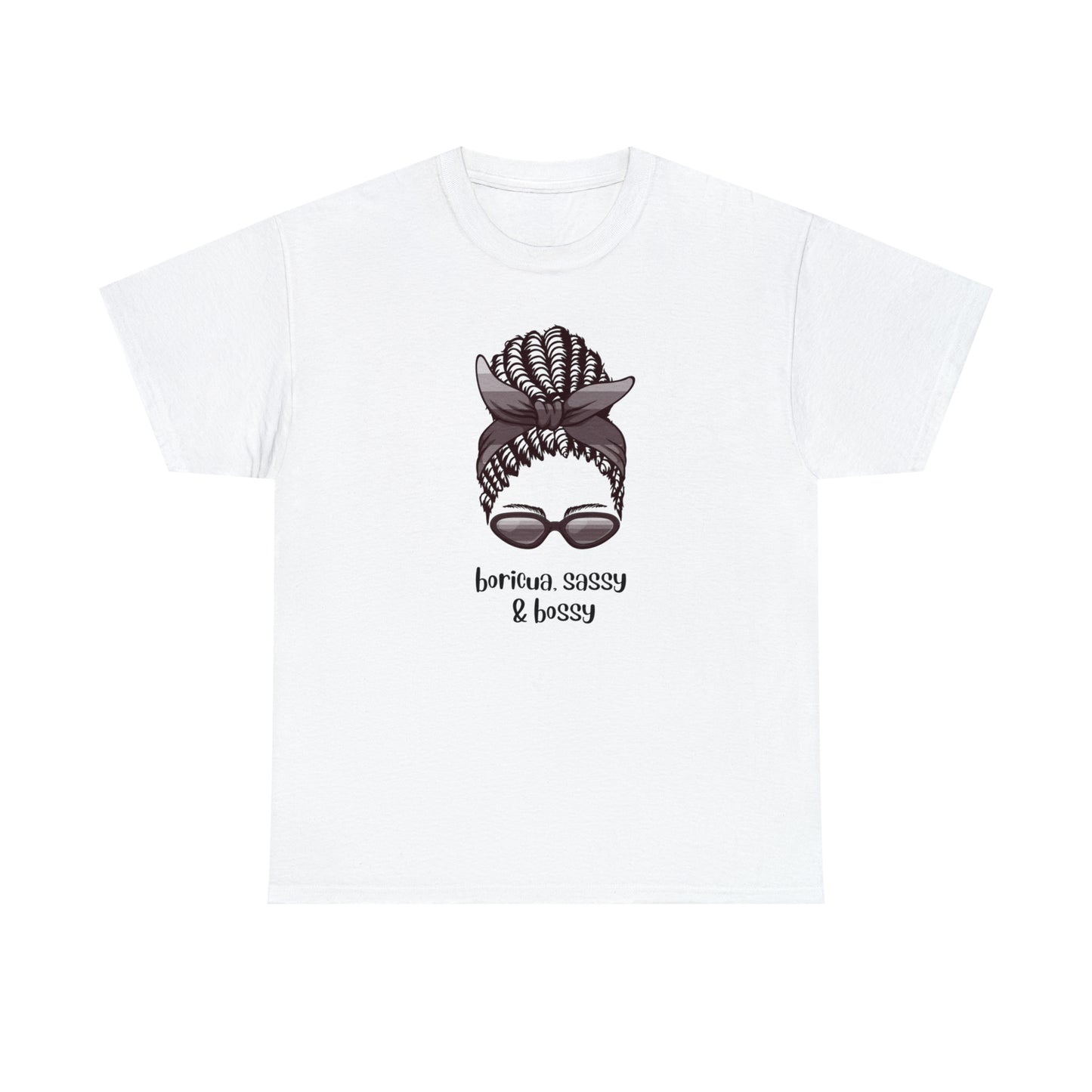 Boricua, Sassy & Bossy Tshirt Graphic Tee