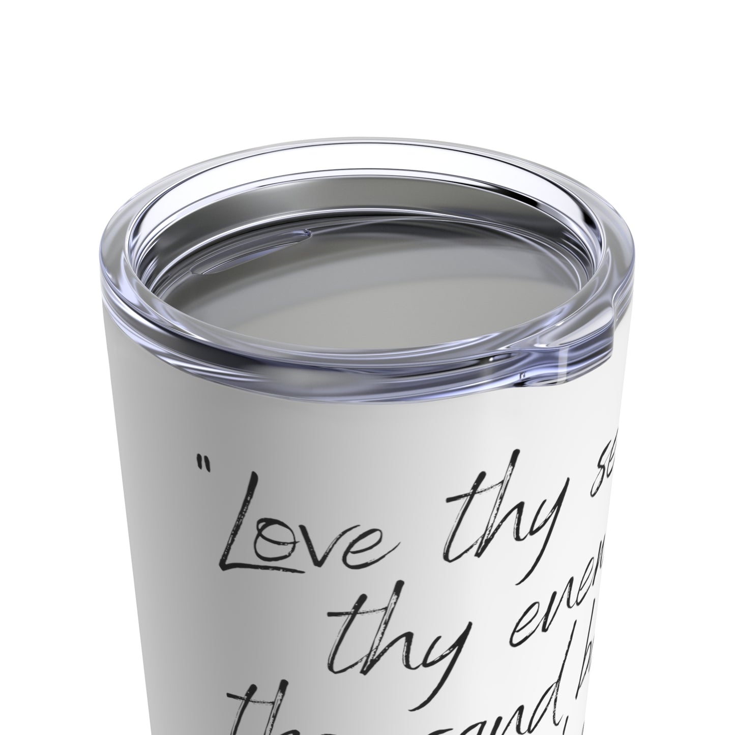 Tumbler 20oz Quote Series Sun Tzu