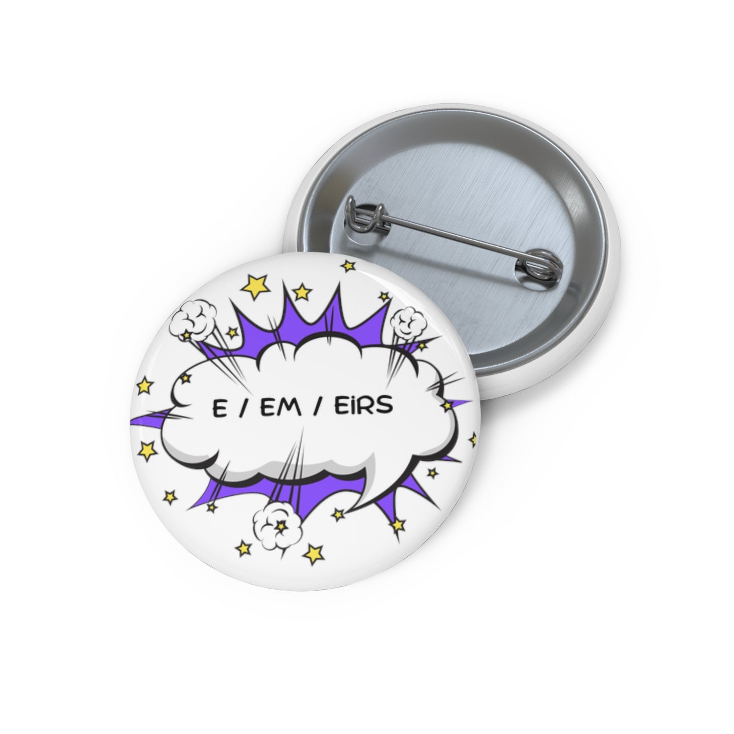 E / EM / EIRS Custom Pin Buttons