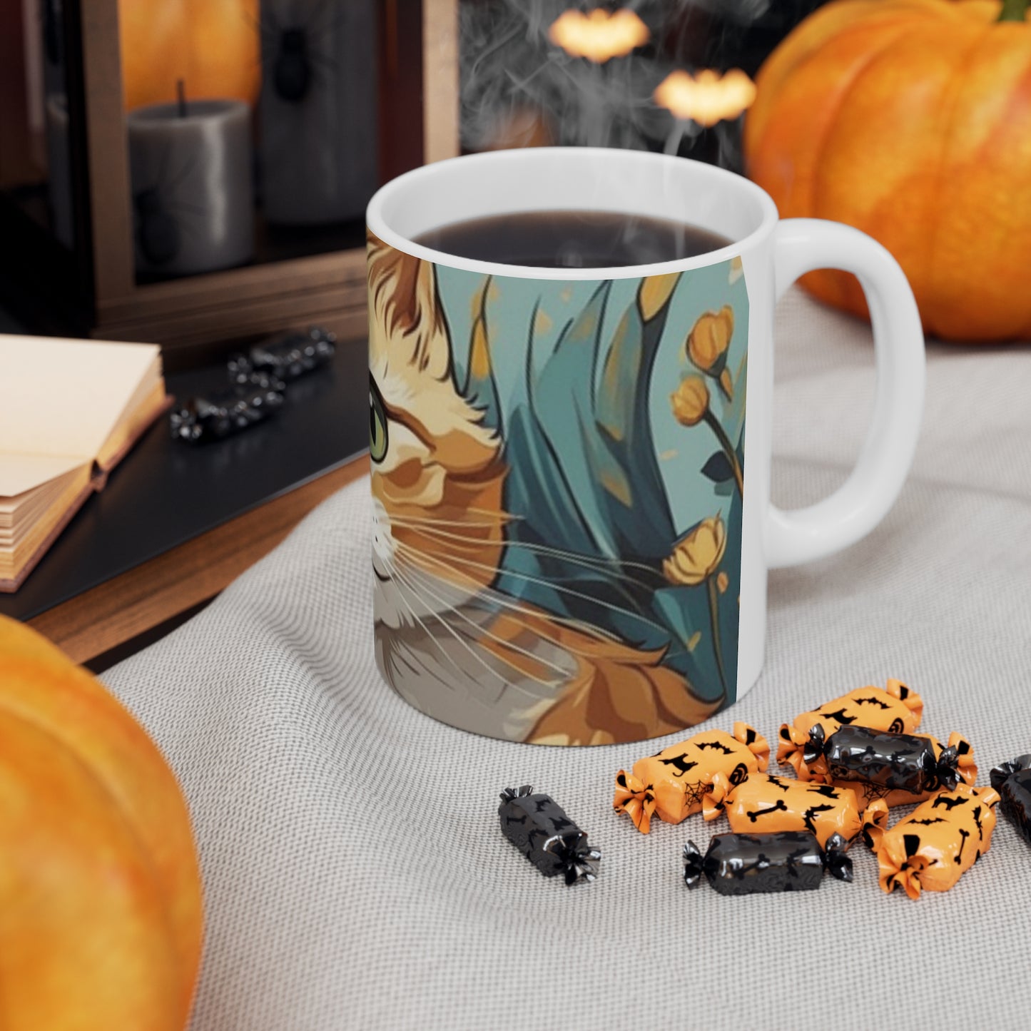 Ceramic Mug 11oz Kitten Love Series