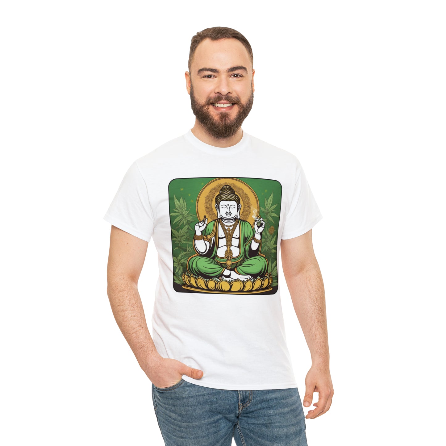 Budda Graphic Tshirt Cannabis Enthusiast Tee
