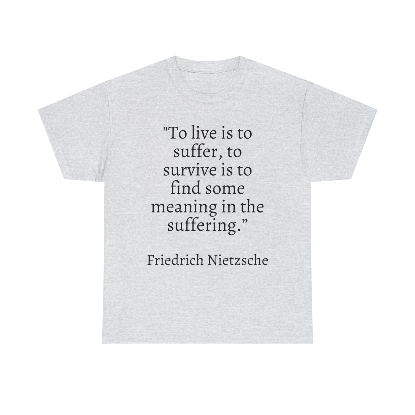Unisex Heavy Cotton Tee Quotes Series No.1