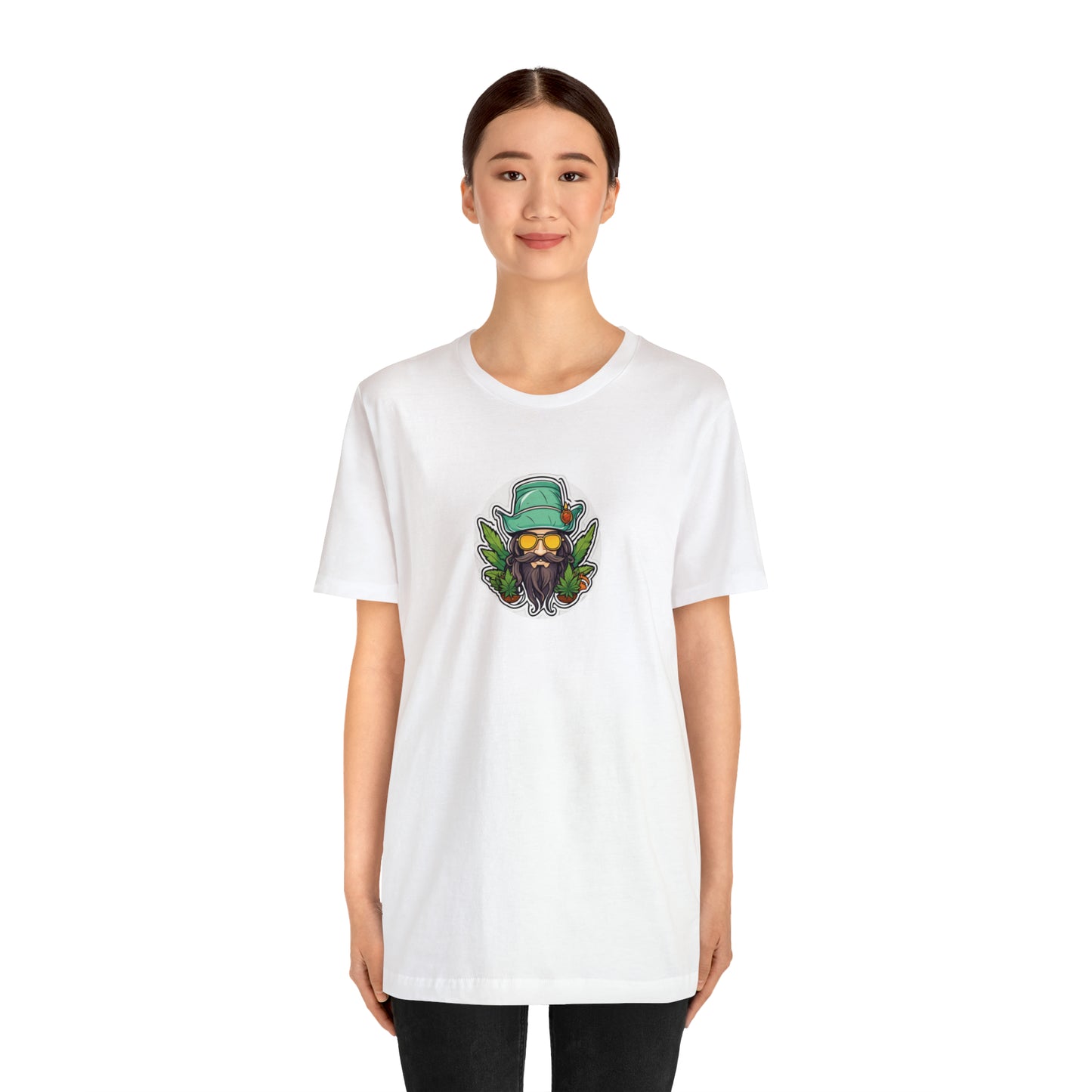 Unisex Jersey Short Sleeve Tee cannabis enthusiast pirate
