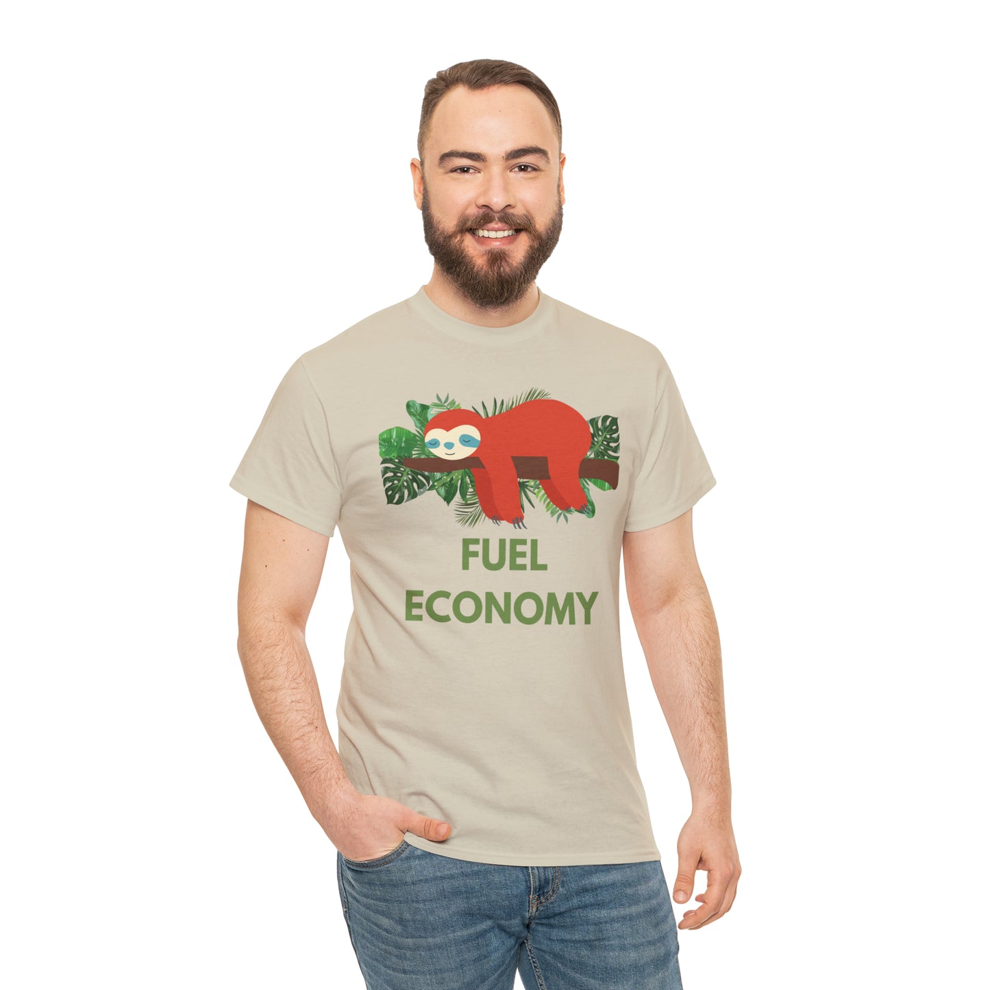 Fuel Economy Graphic Tshirt Unisex Heavy Cotton Tee