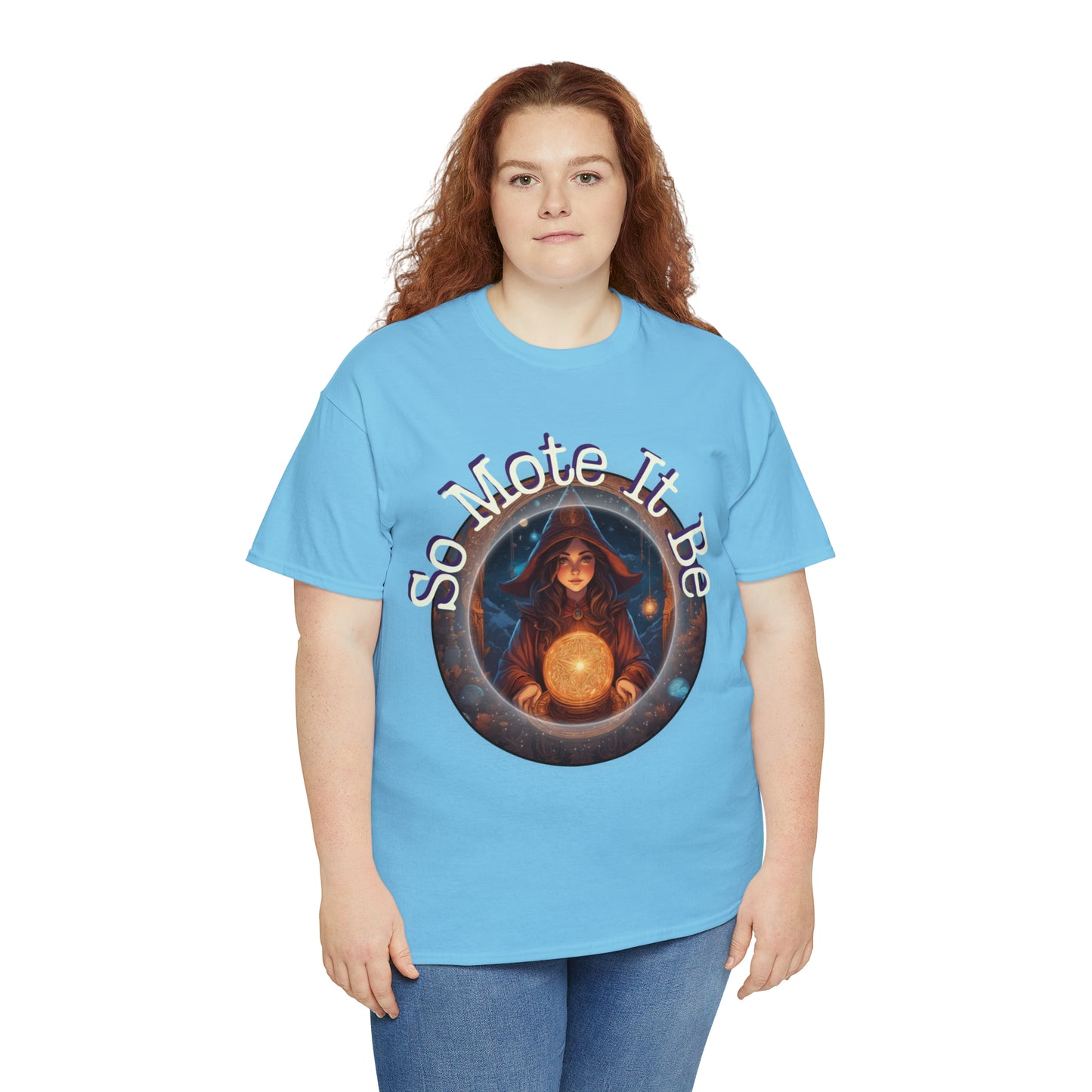 Unisex Heavy Cotton Tee So Mote It Be