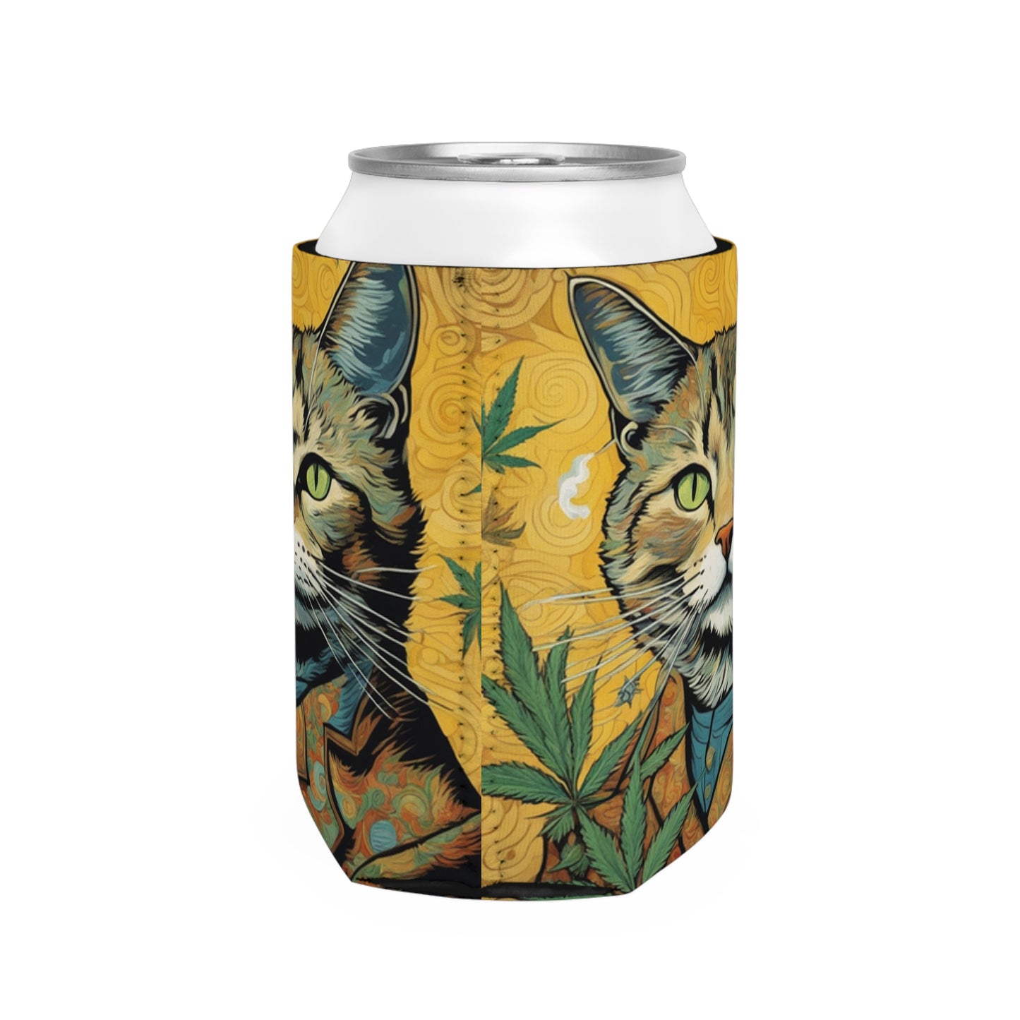Can Cooler Sleeve Kitten Love Series