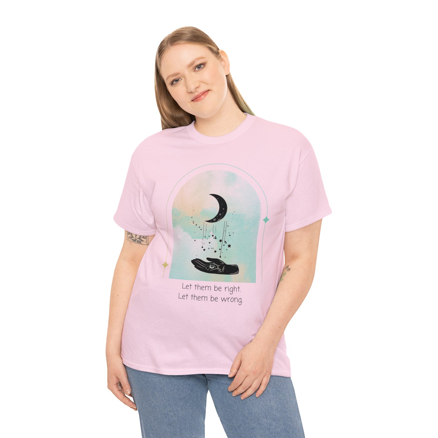 Let Them Graphic Tshirt Unisex Heavy Cotton Tee