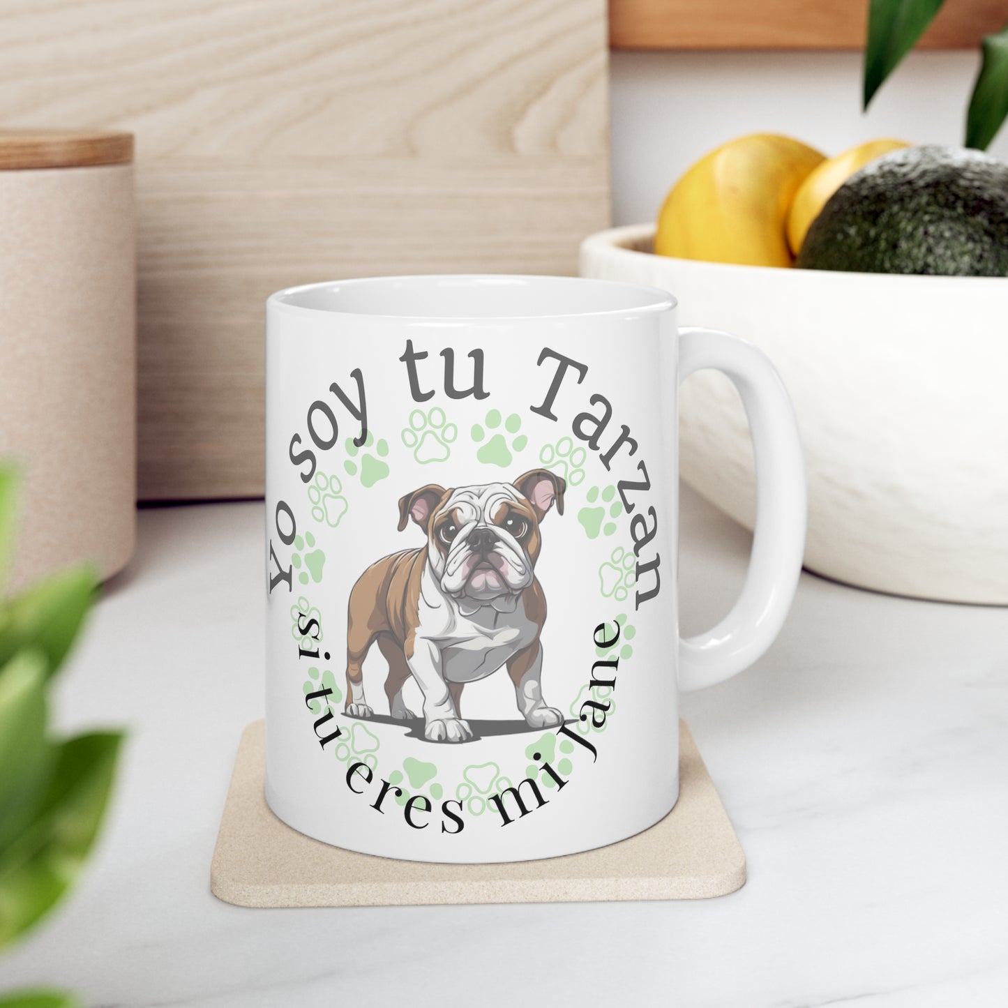 Tarzan y Jane Ceramic Mug 11oz