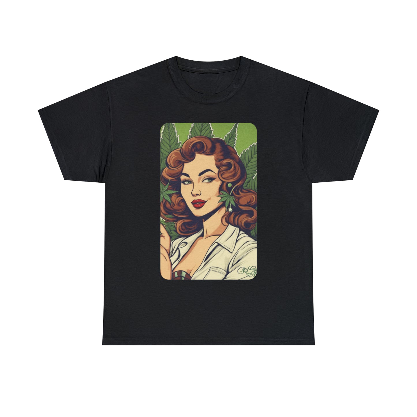 Unisex Heavy Cotton Tee Cannabis Enthusiast No. 10