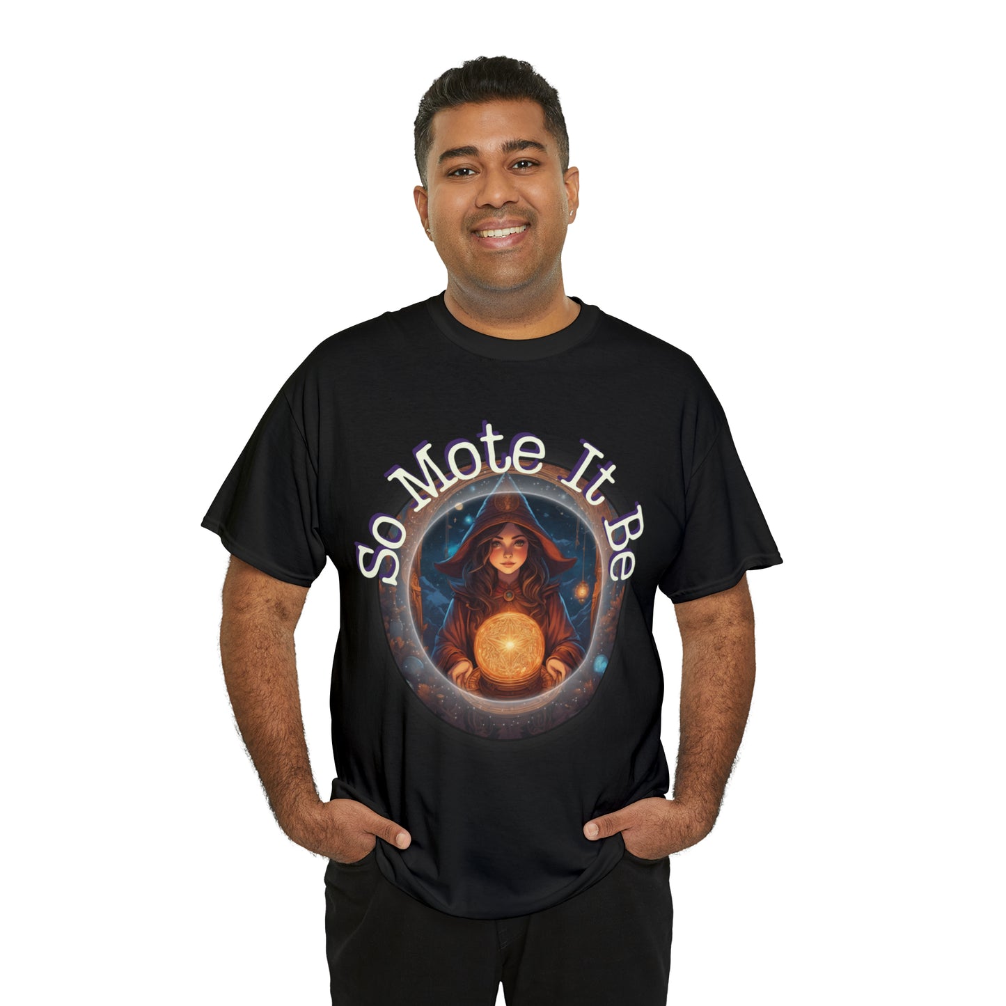 Unisex Heavy Cotton Tee So Mote It Be