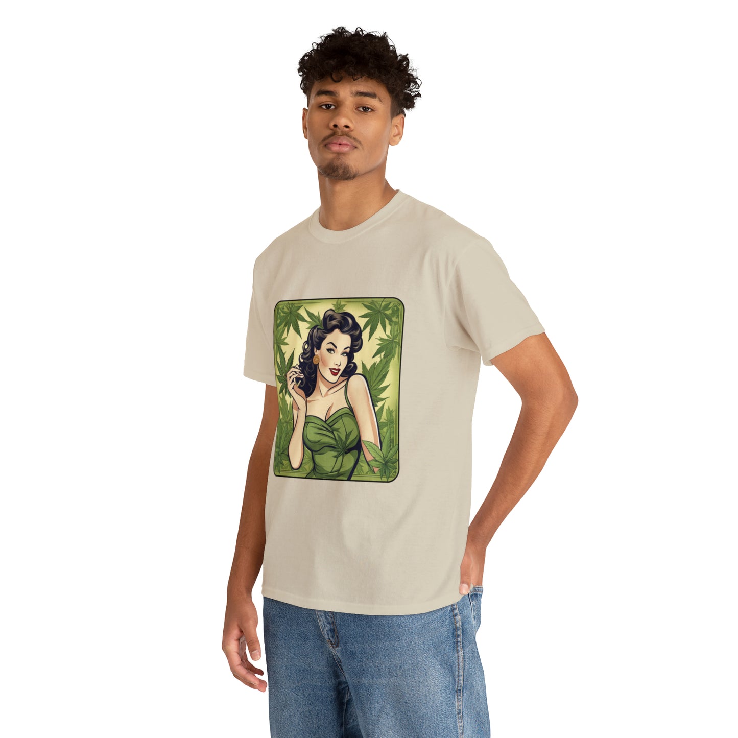 Unisex Heavy Cotton Tee Cannabis Enthusiast No. 11