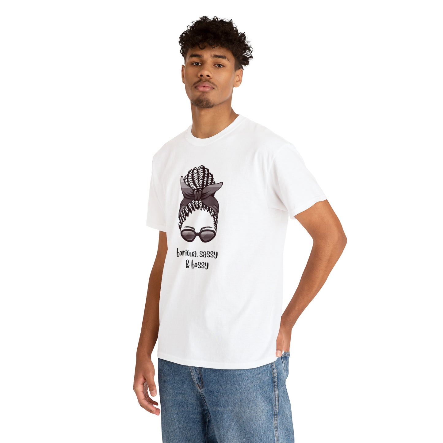 Boricua, Sassy & Bossy Tshirt Graphic Tee