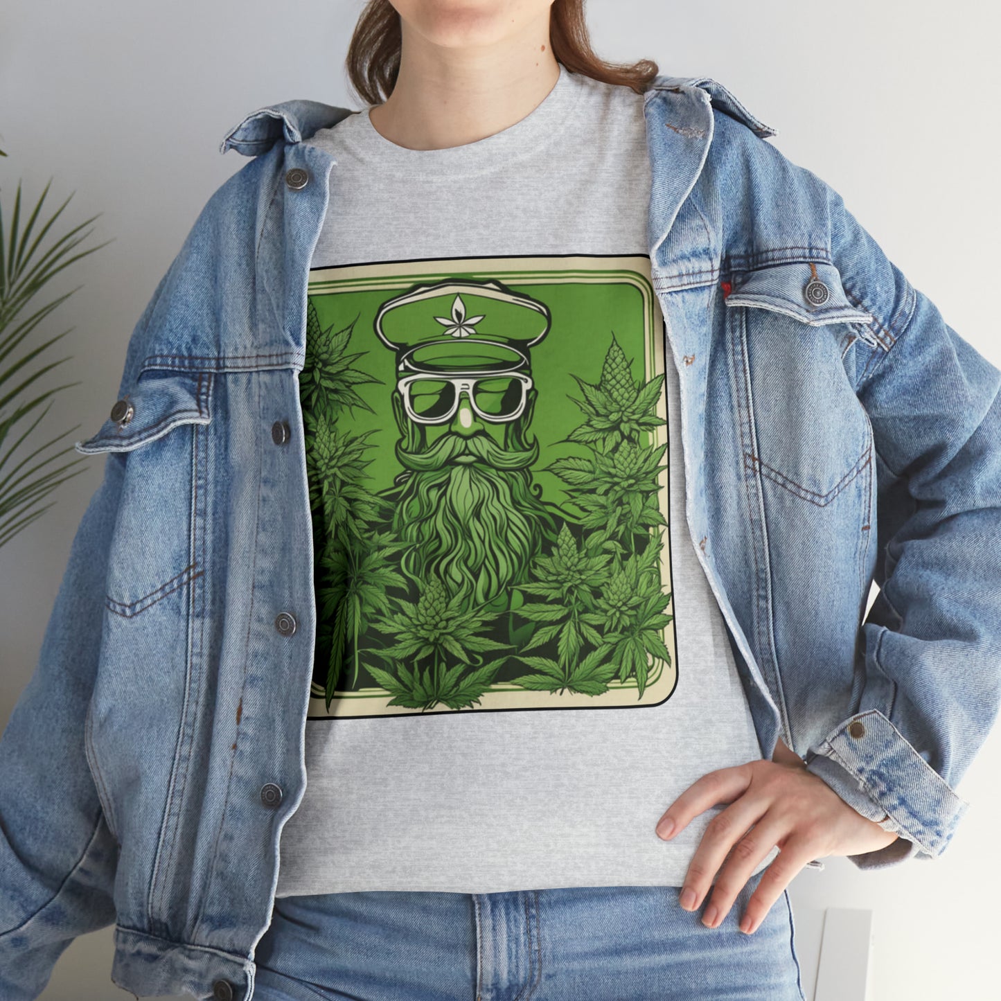 Unisex Heavy Cotton Tee Cannabis Enthusiast No.3