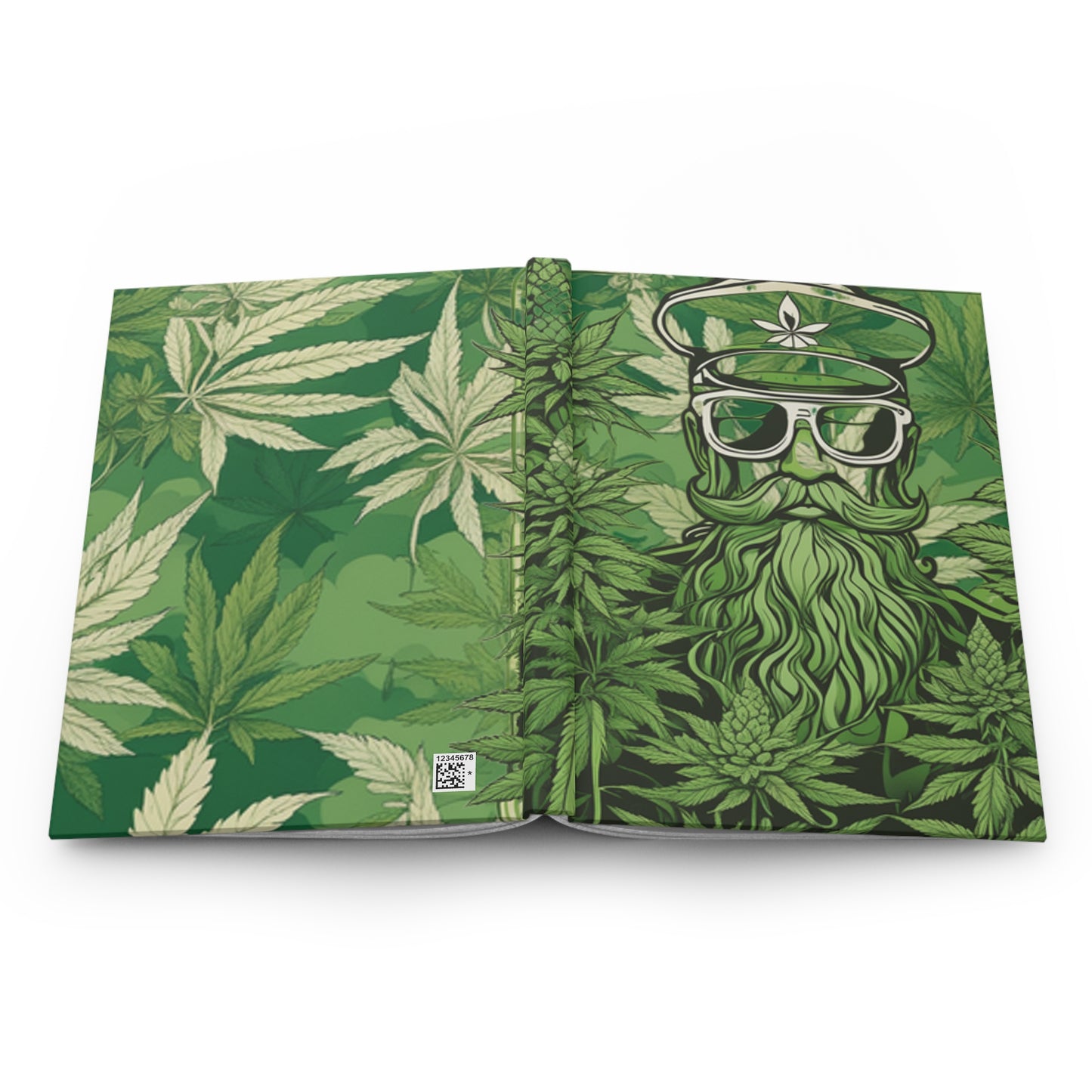 Hardcover Journal Matte Cannabis Enthusiast Series