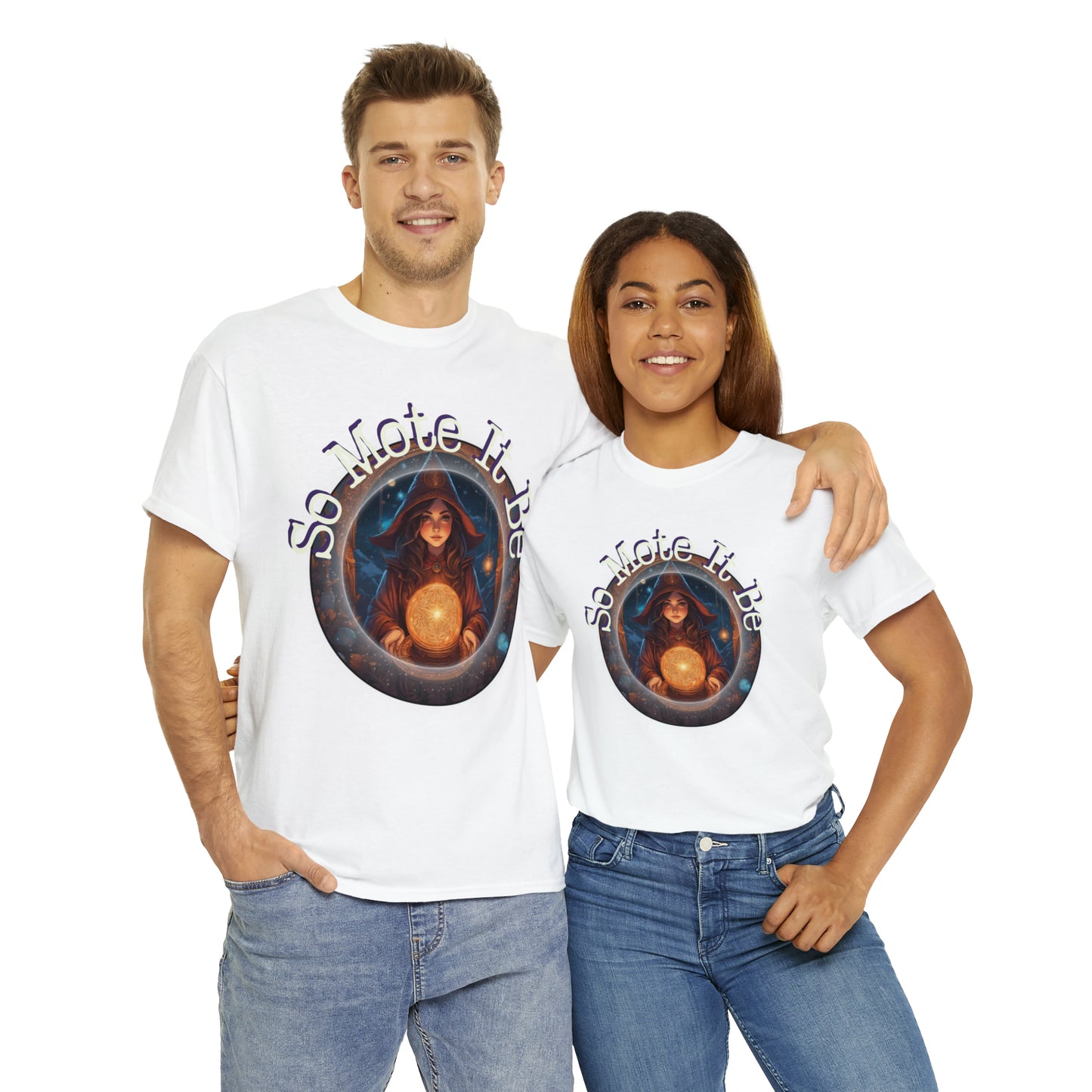 Unisex Heavy Cotton Tee So Mote It Be