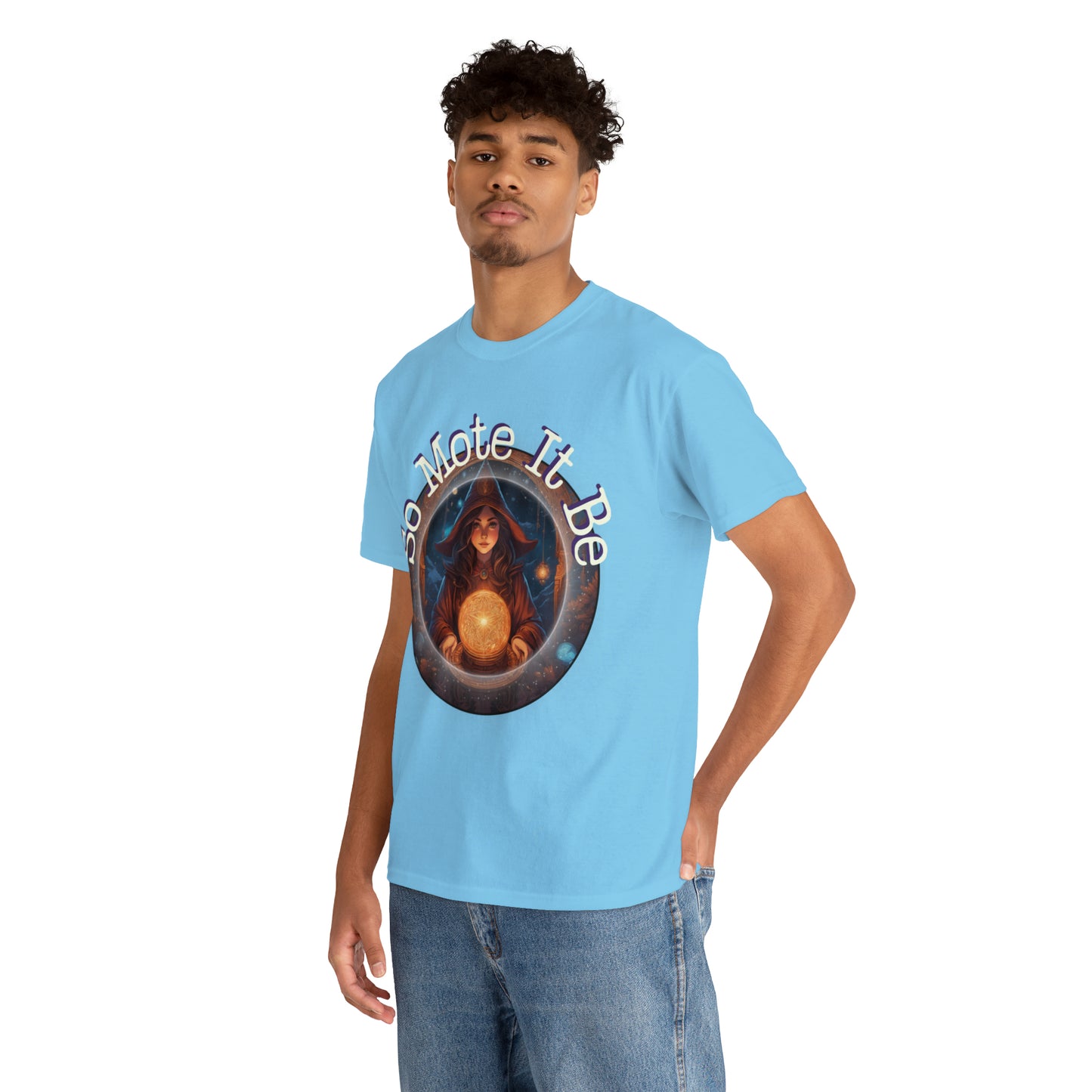 Unisex Heavy Cotton Tee So Mote It Be