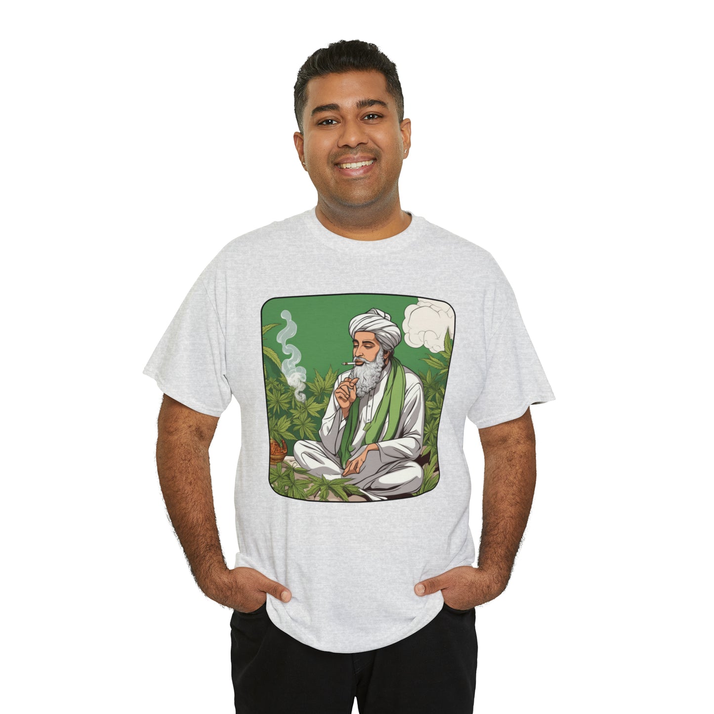 Unisex Heavy Cotton Tee Cannabis Enthusiast No.5