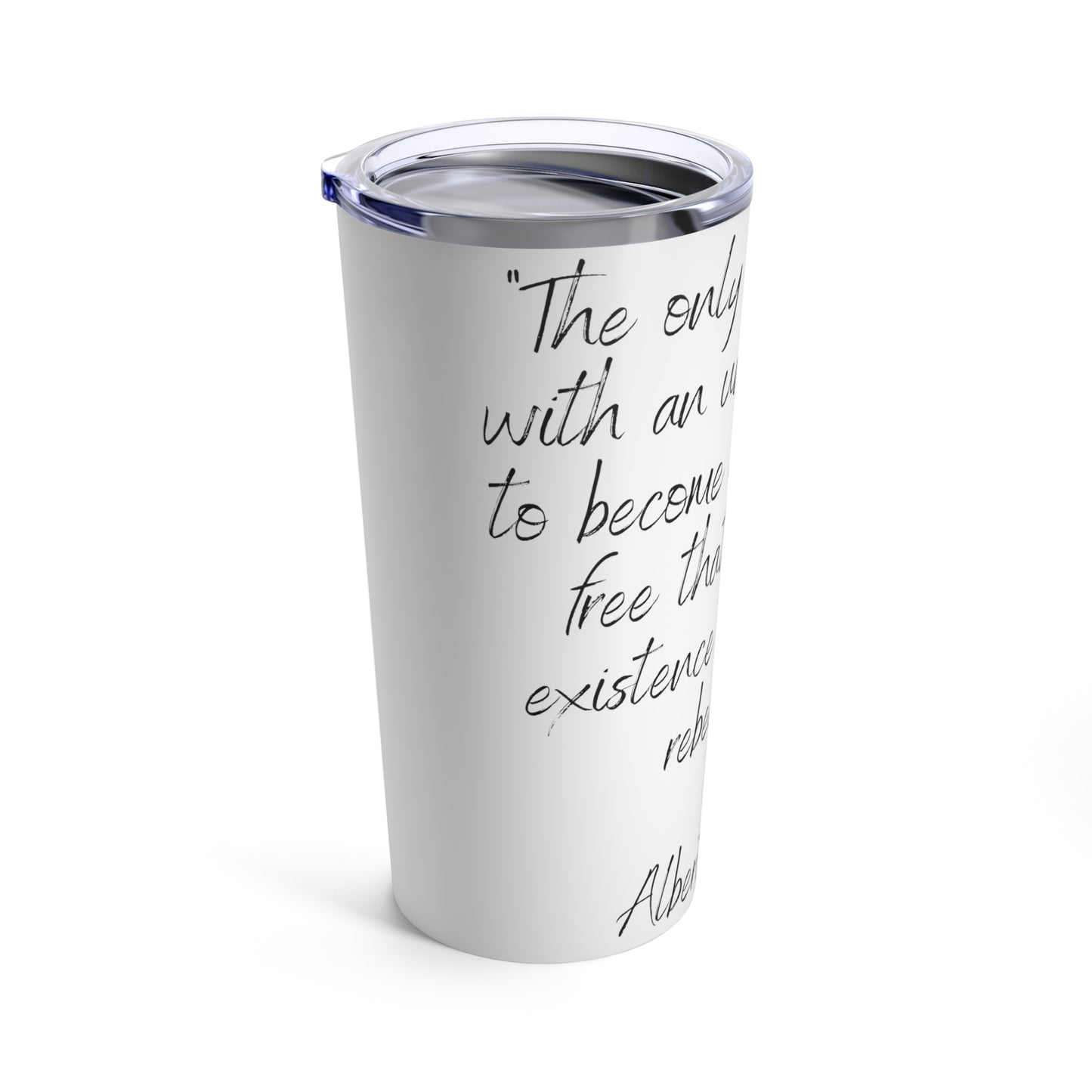 Tumbler 20oz Quote Series A. Camus