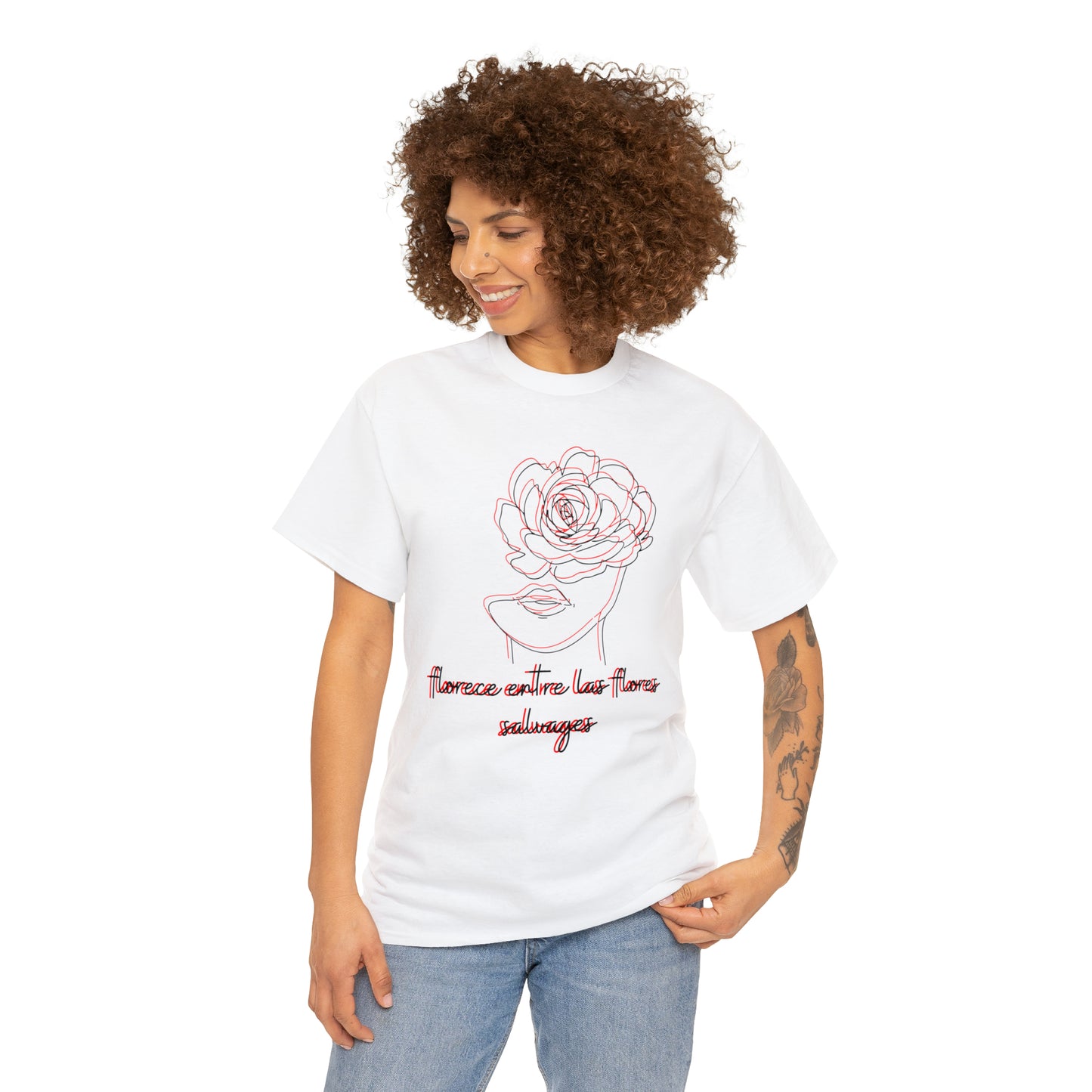 Florece Graphic Tshirt Unisex Heavy Cotton Tee