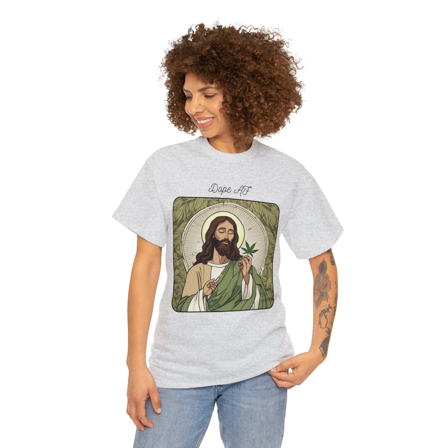 Unisex Heavy Cotton Tee Cannabis Enthusiast Series Dope