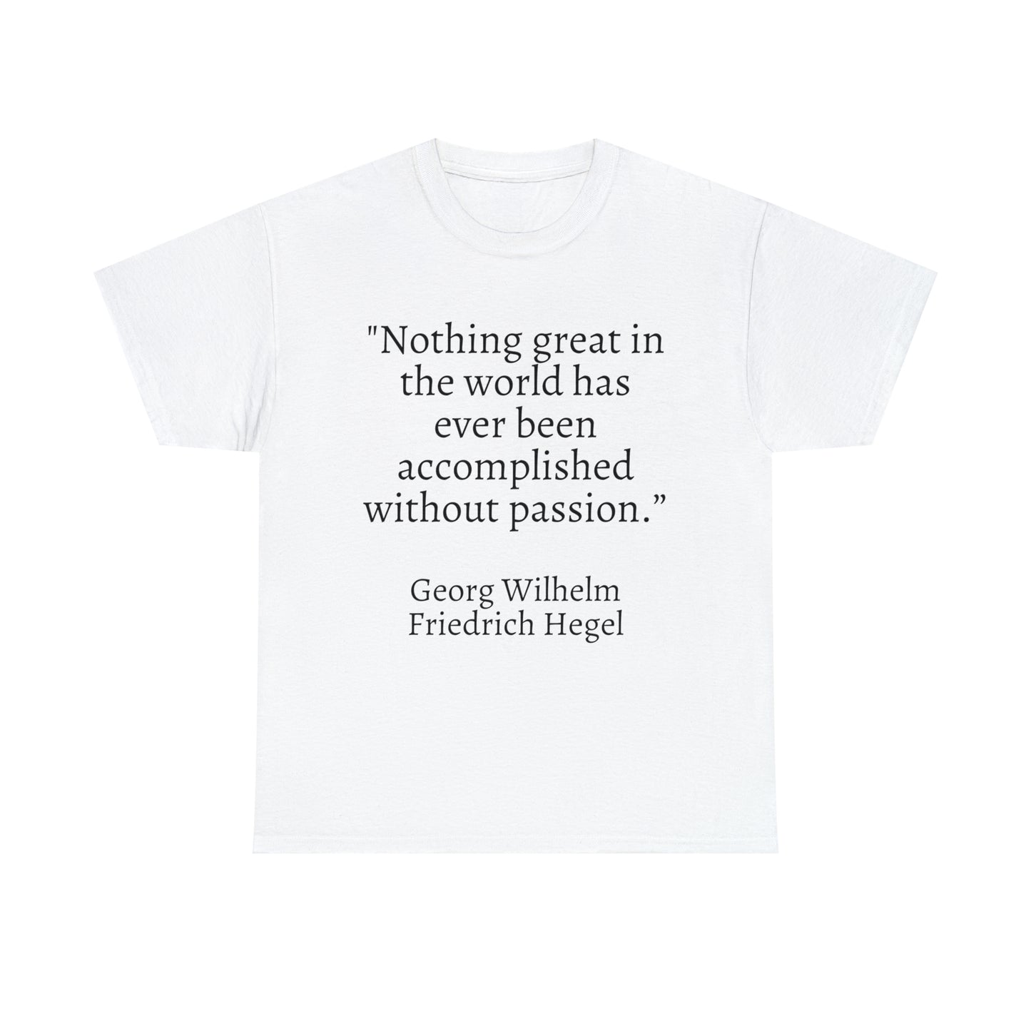 Unisex Heavy Cotton Tee Quotes Georg Wilhelm
