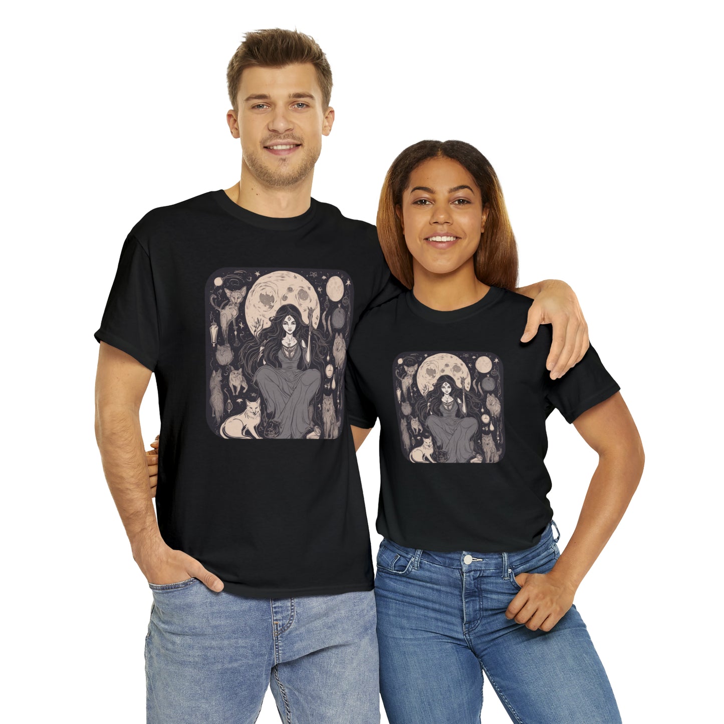 Unisex Heavy Cotton Tee Witchy Vibes